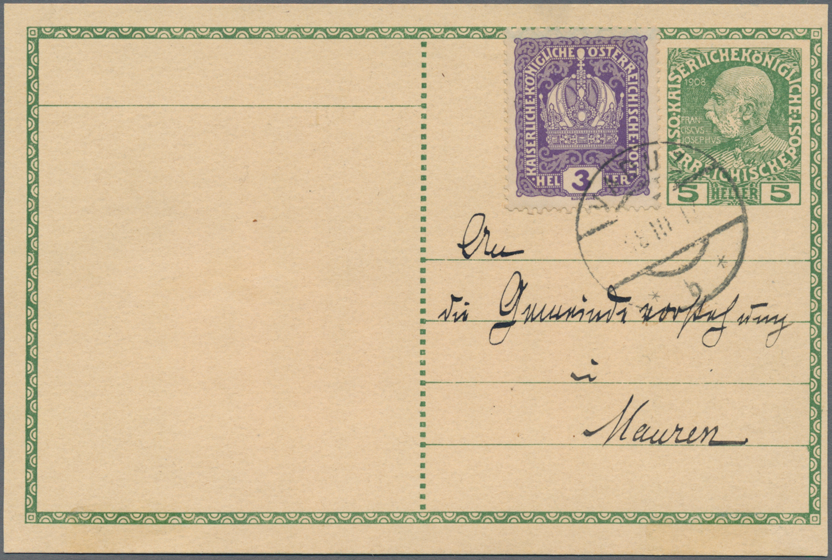 Lot 03420 - Österreich - Verwendung in Liechtenstein - Auktionshaus Christoph Gärtner GmbH & Co. KG 58th AUCTION - Day 2 Lot 03420 - Österreich - Verwendung in Liechtenstein - Auktionshaus Christoph Gärtner GmbH & Co. KG 58th AUCTION - Day 2
