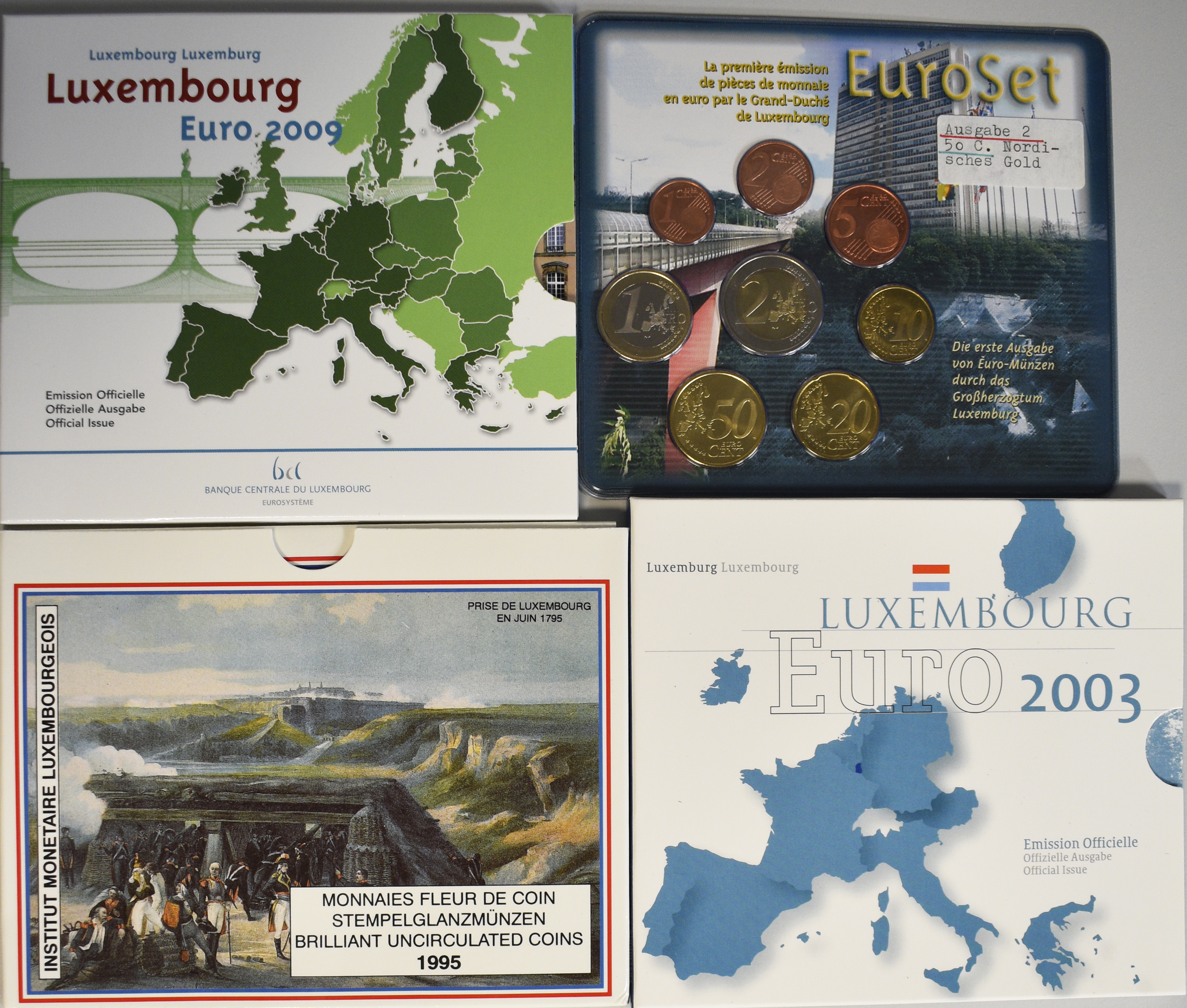 Lot 01295 - Luxemburg | Euromünzen - Auktionshaus Christoph Gärtner GmbH & Co. KG 55th AUCTION - Day 1 Lot 01295 - Luxemburg | Euromünzen - Auktionshaus Christoph Gärtner GmbH & Co. KG 55th AUCTION - Day 1