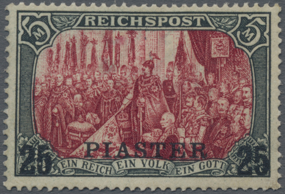 Lot 05629 - deutsche post in der türkei  -  Auktionshaus Christoph Gärtner GmbH & Co. KG 57th AUCTION - Day 3