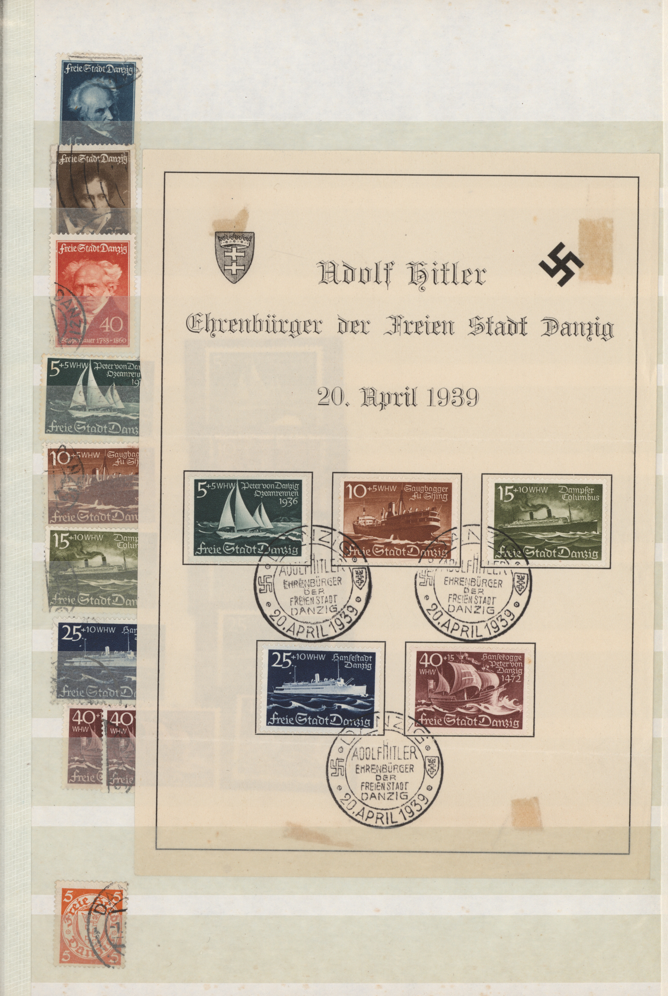 Lot 23481 - Deutsches Reich - Nebengebiete  -  Auktionshaus Christoph Gärtner GmbH & Co. KG 50th Auction Anniversary Auction - Day 7