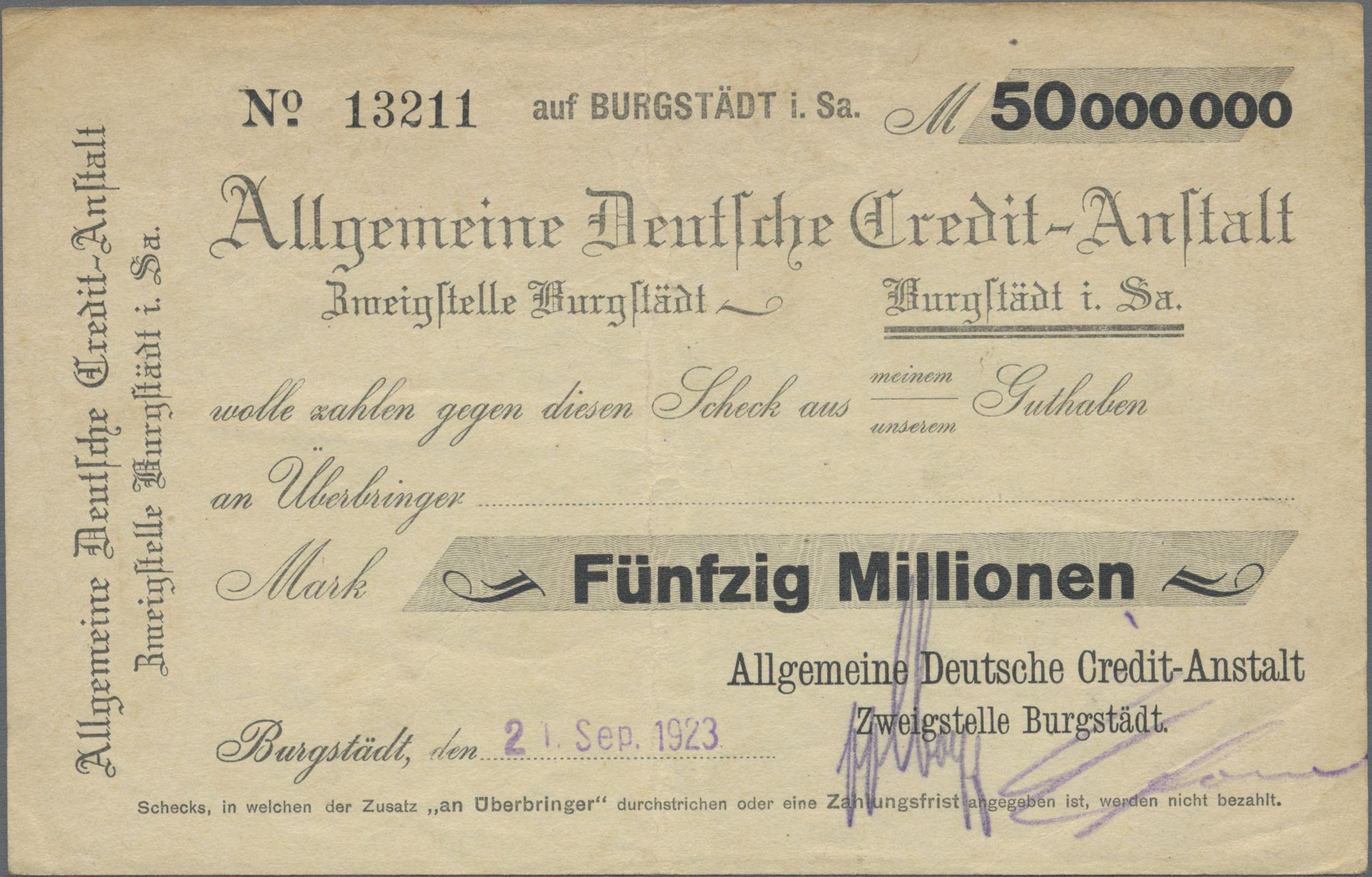 Lot 14725 - Deutschland - Notgeld - Sachsen | Banknoten - Auktionshaus Christoph Gärtner GmbH & Co. KG 53rd AUCTION - Day 6 Coins/Banknotes Lot 14725 - Deutschland - Notgeld - Sachsen | Banknoten - Auktionshaus Christoph Gärtner GmbH & Co. KG 53rd AUCTION - Day 6 Coins/Banknotes