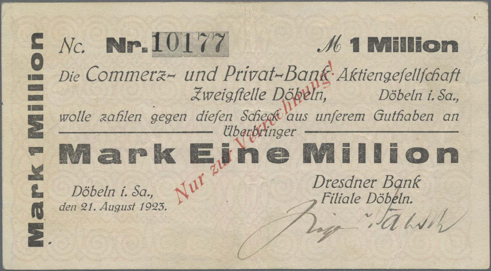 Lot 14727 - Deutschland - Notgeld - Sachsen | Banknoten - Auktionshaus Christoph Gärtner GmbH & Co. KG 53rd AUCTION - Day 6 Coins/Banknotes Lot 14727 - Deutschland - Notgeld - Sachsen | Banknoten - Auktionshaus Christoph Gärtner GmbH & Co. KG 53rd AUCTION - Day 6 Coins/Banknotes