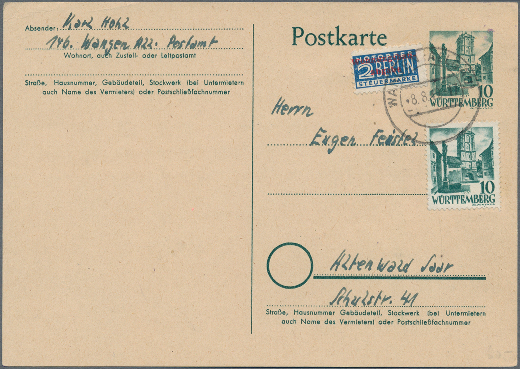 Lot 15103 - französische zone - Auktionshaus Christoph Gärtner GmbH & Co. KG 58th AUCTION - Day 5 Lot 15103 - französische zone - Auktionshaus Christoph Gärtner GmbH & Co. KG 58th AUCTION - Day 5