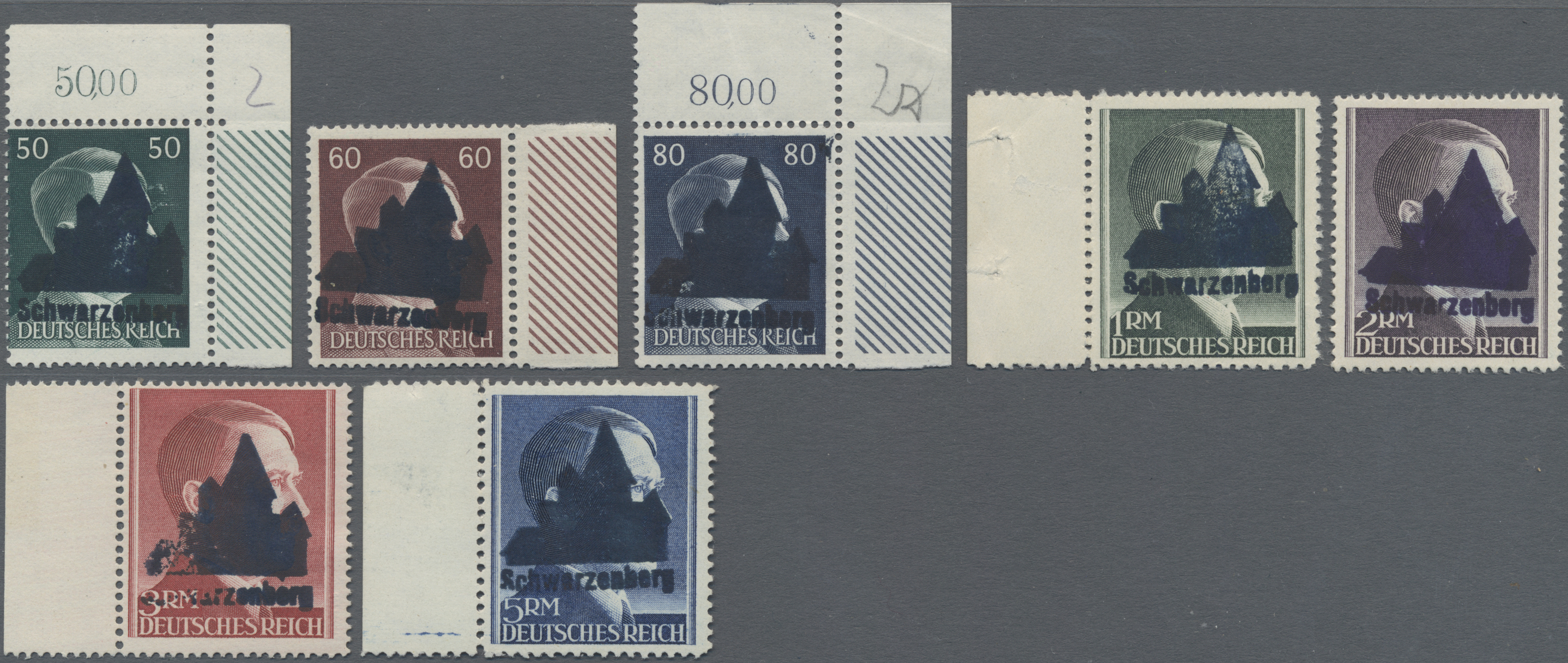 Lot 05849 - Sowjetische Zone - Sächsische Schwärzungen - Auktionshaus Christoph Gärtner GmbH & Co. KG 56th AUCTION - Day 3 Lot 05849 - Sowjetische Zone - Sächsische Schwärzungen - Auktionshaus Christoph Gärtner GmbH & Co. KG 56th AUCTION - Day 3