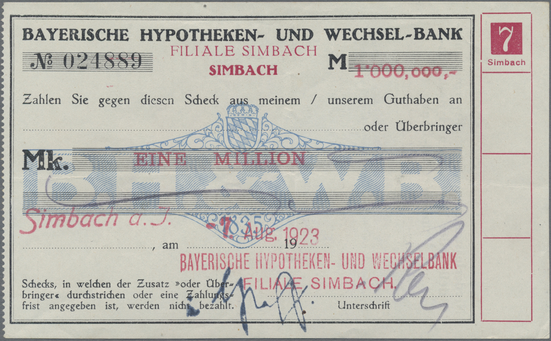 Lot 14672 - Deutschland - Notgeld - Bayern | Banknoten - Auktionshaus Christoph Gärtner GmbH & Co. KG 53rd AUCTION - Day 6 Coins & Banknotes Lot 14672 - Deutschland - Notgeld - Bayern | Banknoten - Auktionshaus Christoph Gärtner GmbH & Co. KG 53rd AUCTION - Day 6 Coins & Banknotes