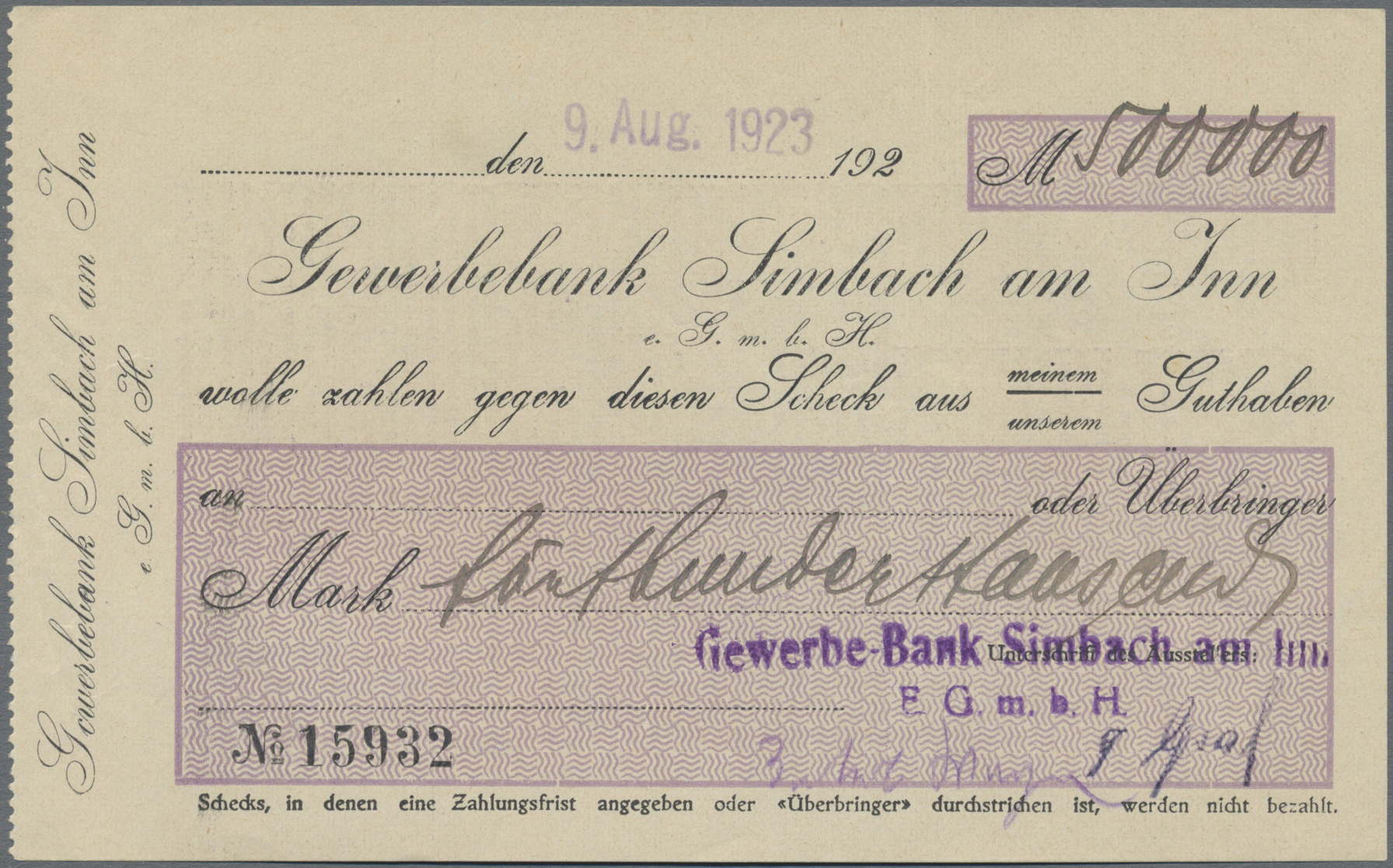 Lot 14673 - Deutschland - Notgeld - Bayern | Banknoten - Auktionshaus Christoph Gärtner GmbH & Co. KG 53rd AUCTION - Day 6 Coins & Banknotes Lot 14673 - Deutschland - Notgeld - Bayern | Banknoten - Auktionshaus Christoph Gärtner GmbH & Co. KG 53rd AUCTION - Day 6 Coins & Banknotes