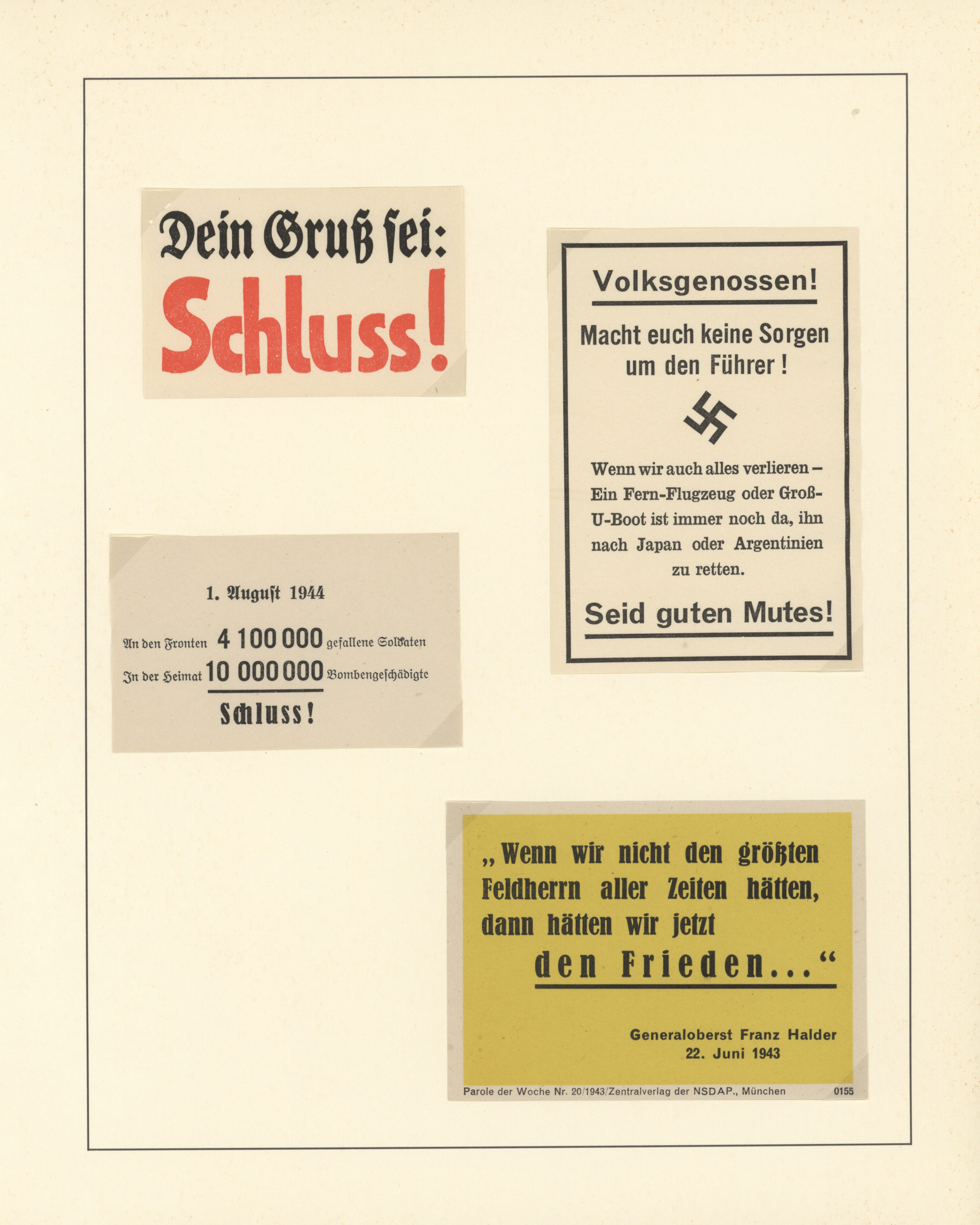 Lot 36744 - Deutsches Reich - 3. Reich  -  Auktionshaus Christoph Gärtner GmbH & Co. KG Sale #44 Collections Germany