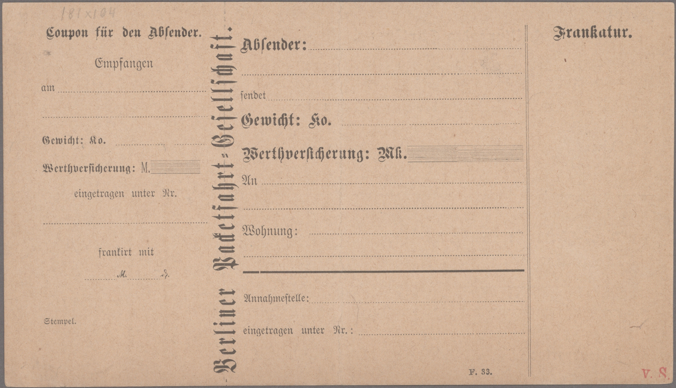 Lot 10835 - Deutsches Reich - Privatpost (Stadtpost)  -  Auktionshaus Christoph Gärtner GmbH & Co. KG 57th AUCTION - Day 5