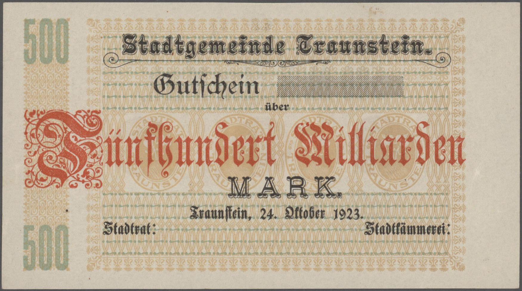 Lot 00718 - Deutschland - Notgeld - Bayern | Banknoten  -  Auktionshaus Christoph Gärtner GmbH & Co. KG 55th AUCTION - Day 1