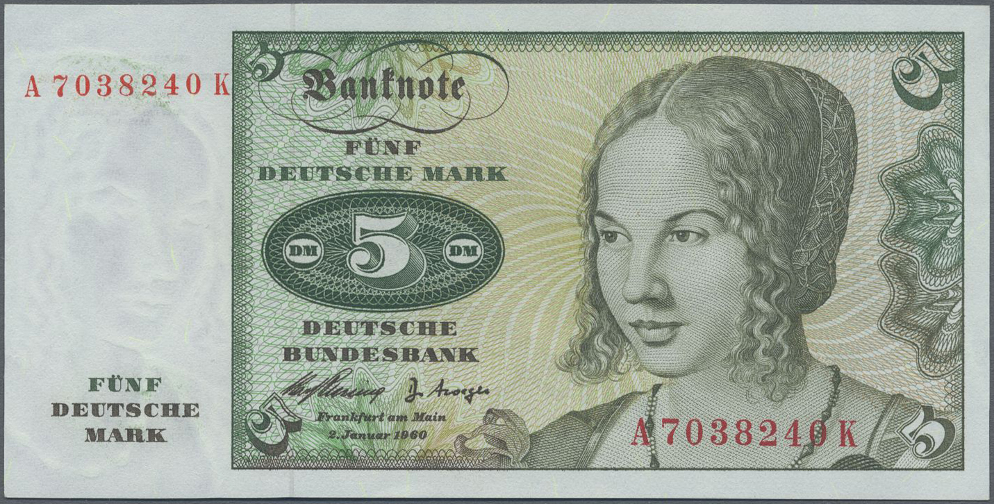 Lot 00653 - Deutschland - Bank Deutscher Länder + Bundesrepublik Deutschland | Banknoten  -  Auktionshaus Christoph Gärtner GmbH & Co. KG 55th AUCTION - Day 1