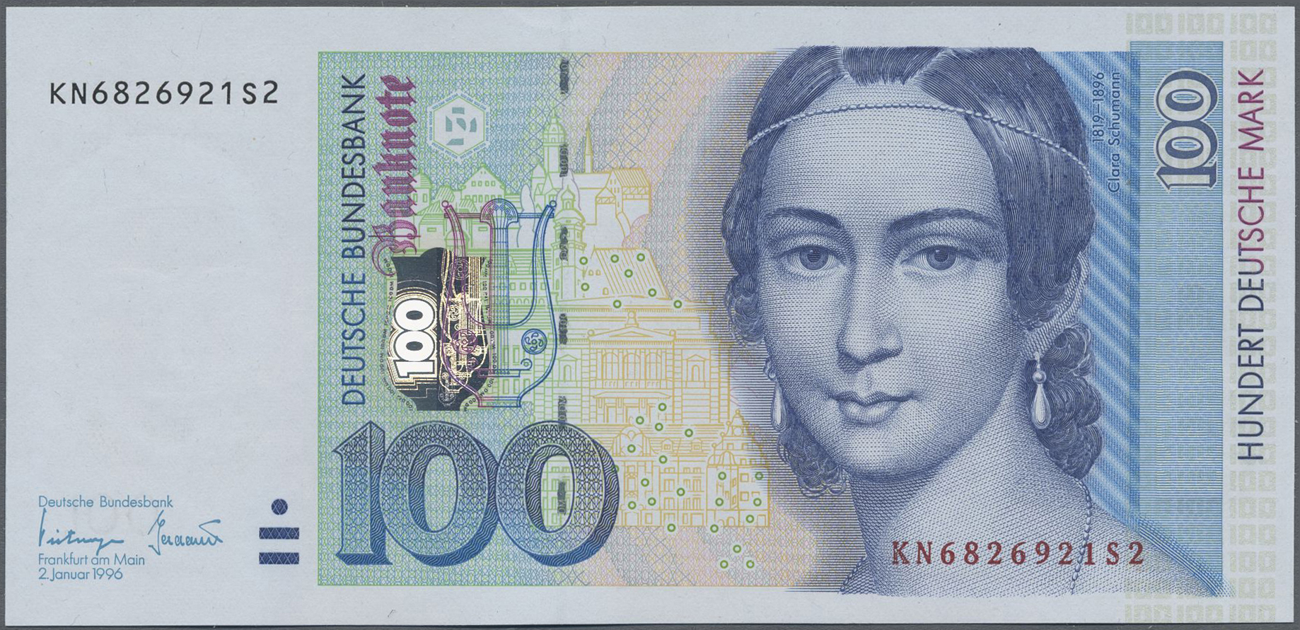 Lot 00661 - Deutschland - Bank Deutscher Länder + Bundesrepublik Deutschland | Banknoten  -  Auktionshaus Christoph Gärtner GmbH & Co. KG 55th AUCTION - Day 1