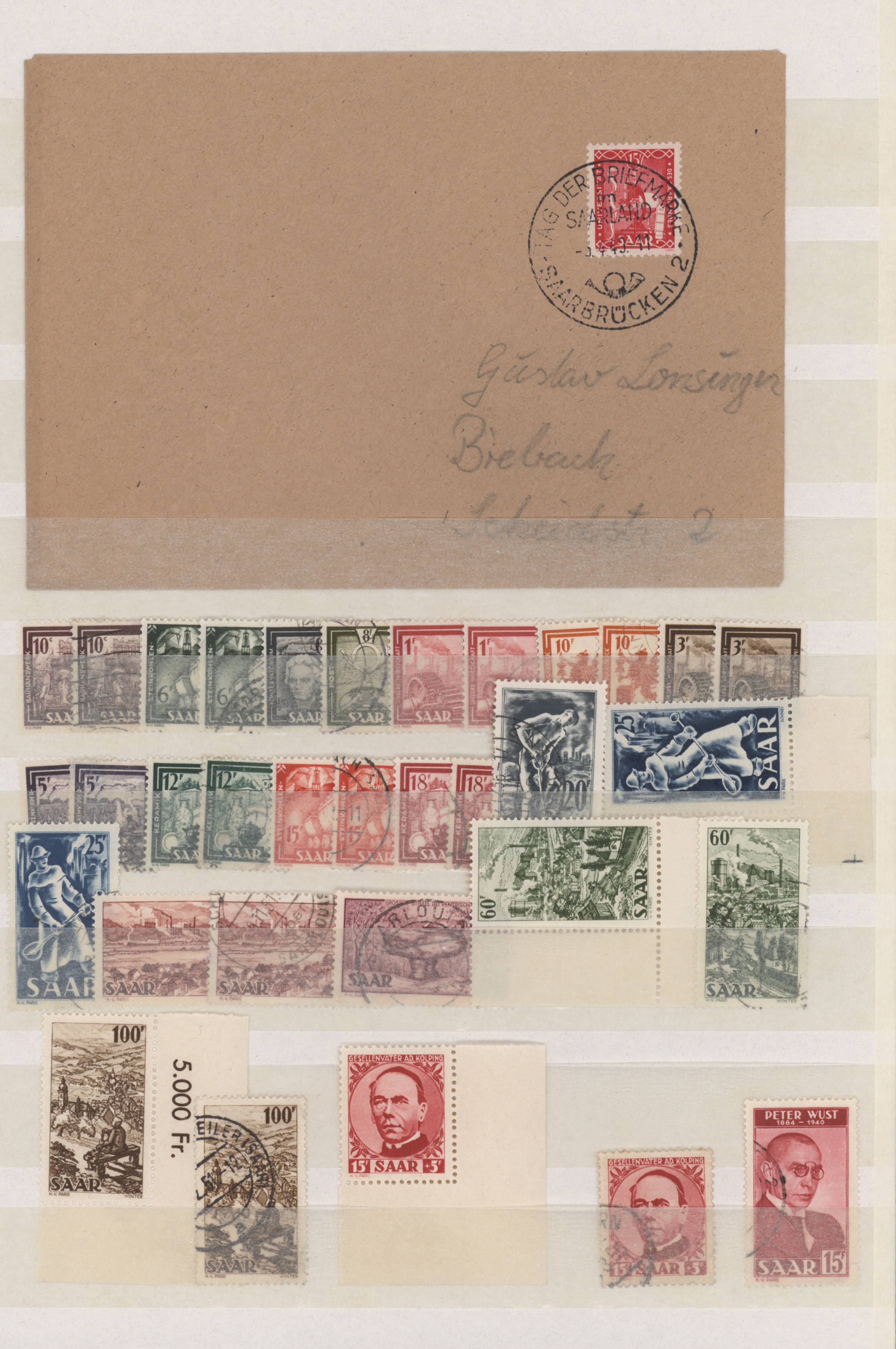 Lot 24379 - Saarland (1947/56)  -  Auktionshaus Christoph Gärtner GmbH & Co. KG 50th Auction Anniversary Auction - Day 7