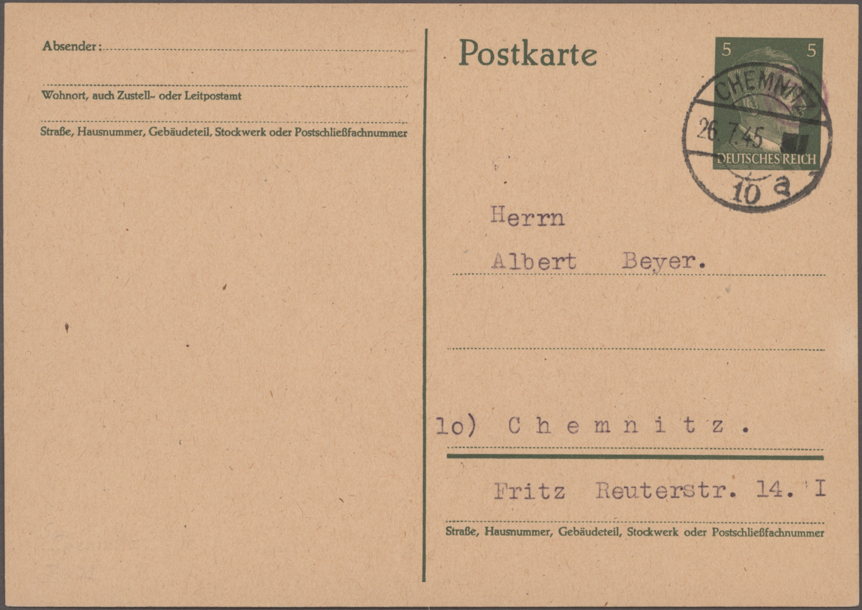 Lot 14823 - Sowjetische Zone - Sächsische Schwärzungen  -  Auktionshaus Christoph Gärtner GmbH & Co. KG 58th AUCTION - Day 5
