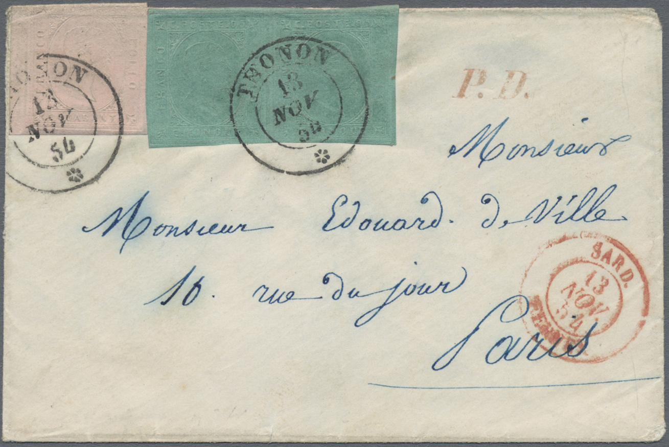 Lot 03464 - Italien - Altitalienische Staaten: Sardinien - Auktionshaus Christoph Gärtner GmbH & Co. KG 57th AUCTION - Day 2 Lot 03464 - Italien - Altitalienische Staaten: Sardinien - Auktionshaus Christoph Gärtner GmbH & Co. KG 57th AUCTION - Day 2