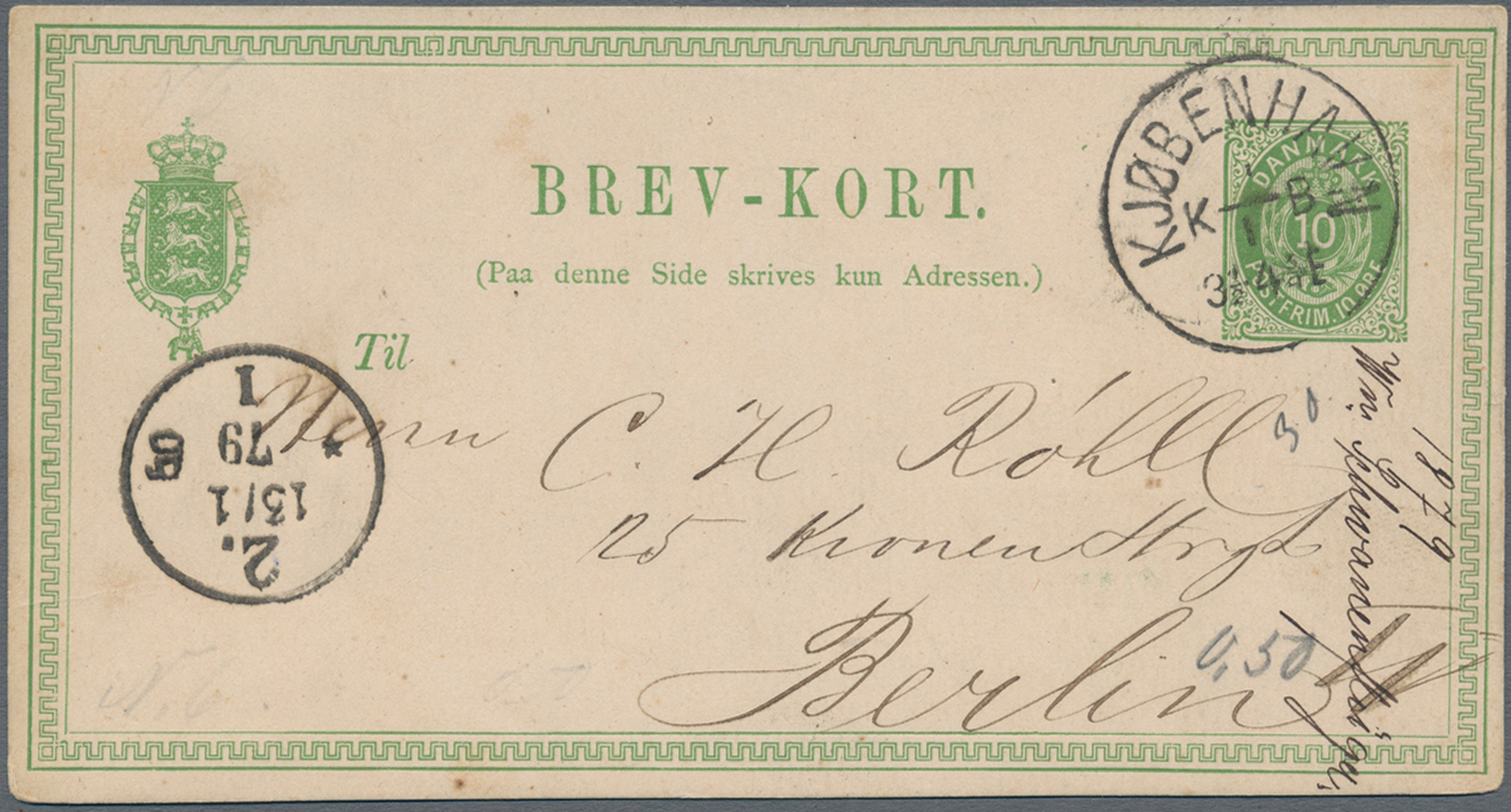 Lot 12066 - Dänemark - Ganzsachen  -  Auktionshaus Christoph Gärtner GmbH & Co. KG 58th AUCTION - Day 4
