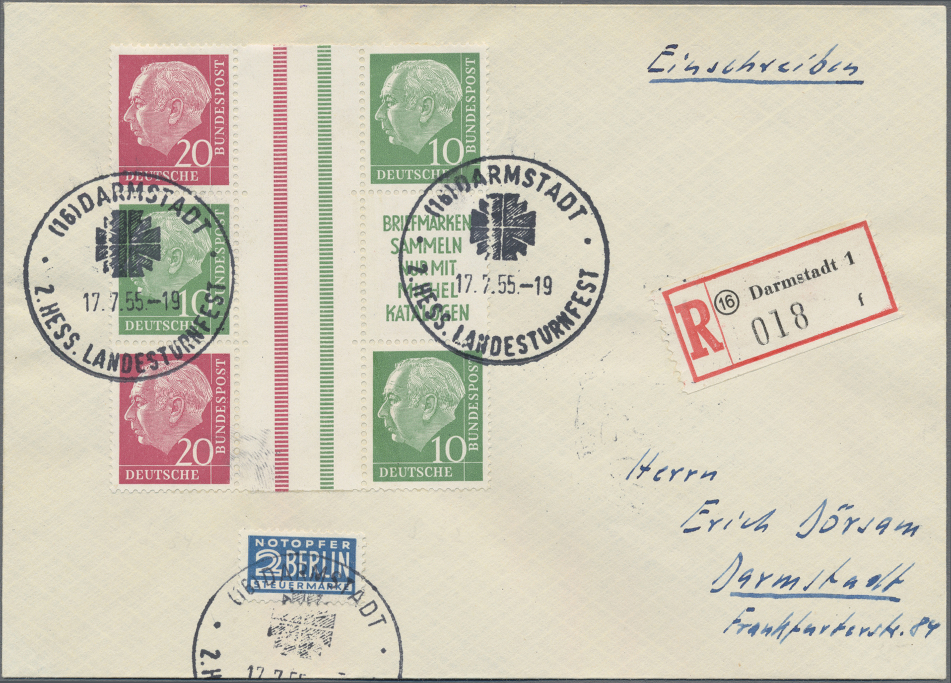 Lot 06521 - Bundesrepublik - Zusammendrucke - Auktionshaus Christoph Gärtner GmbH & Co. KG 56th AUCTION - Day 3 Lot 06521 - Bundesrepublik - Zusammendrucke - Auktionshaus Christoph Gärtner GmbH & Co. KG 56th AUCTION - Day 3