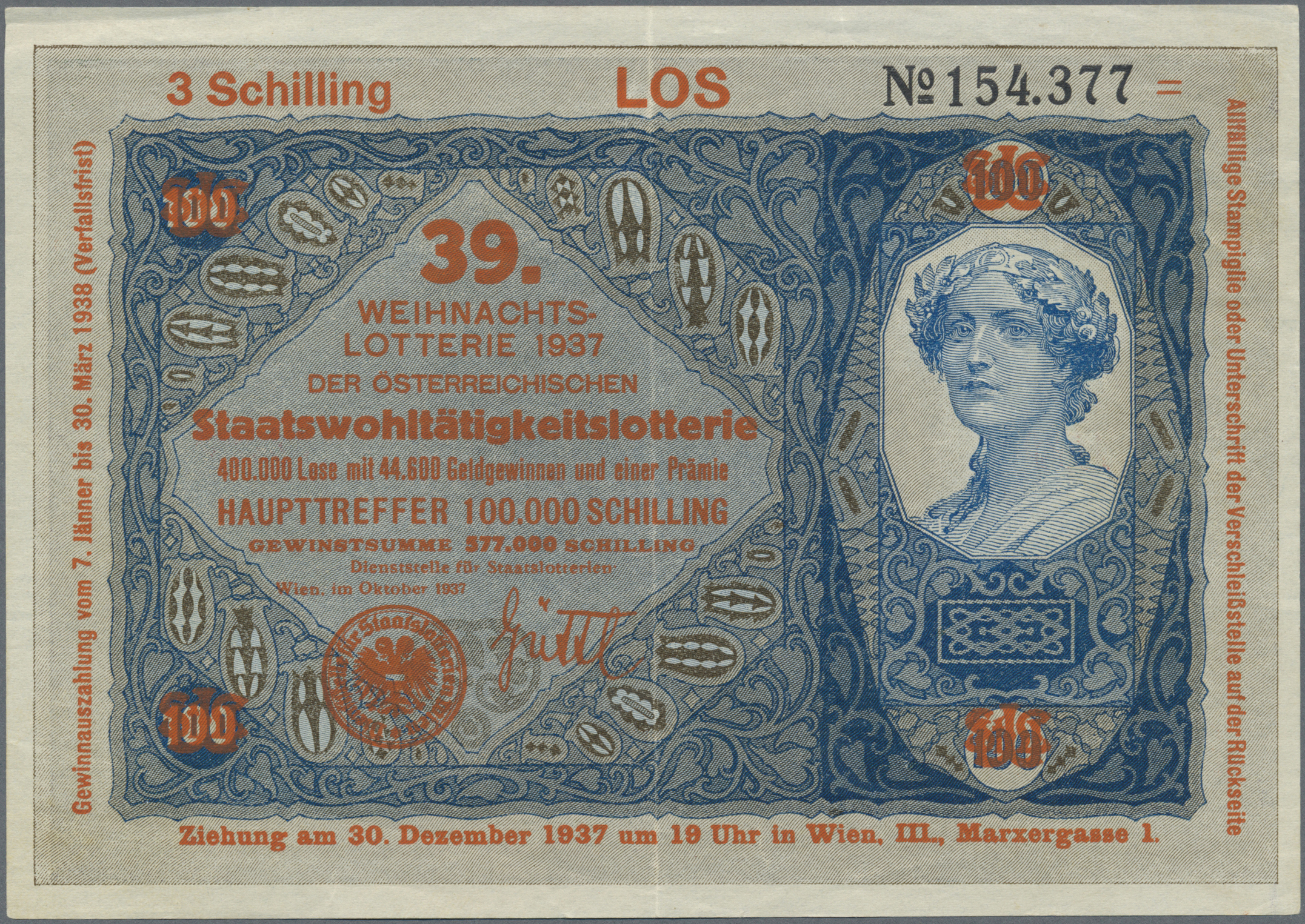 Lot 160 - Austria / Österreich | Banknoten  -  Auktionshaus Christoph Gärtner GmbH & Co. KG Bank notes Auction #42 Day 1