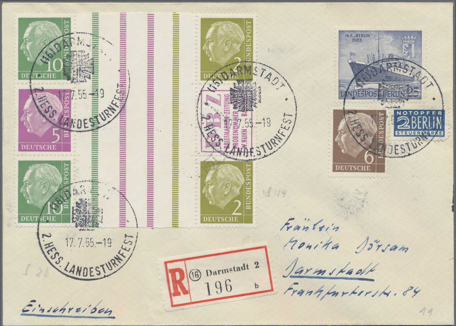 Lot 06520 - Bundesrepublik - Zusammendrucke - Auktionshaus Christoph Gärtner GmbH & Co. KG 56th AUCTION - Day 3 Lot 06520 - Bundesrepublik - Zusammendrucke - Auktionshaus Christoph Gärtner GmbH & Co. KG 56th AUCTION - Day 3