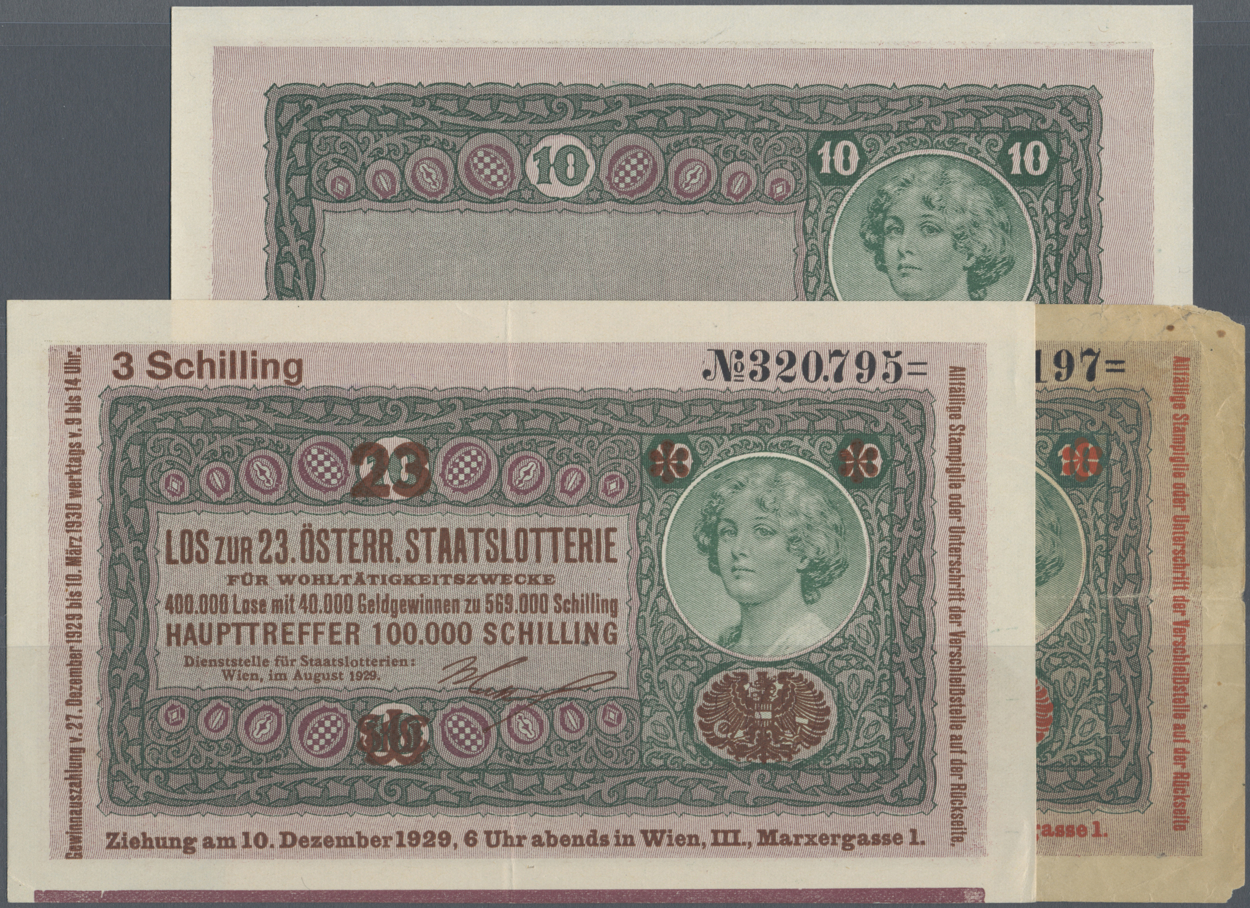 Lot 158 - Austria / Österreich | Banknoten  -  Auktionshaus Christoph Gärtner GmbH & Co. KG Bank notes Auction #42 Day 1