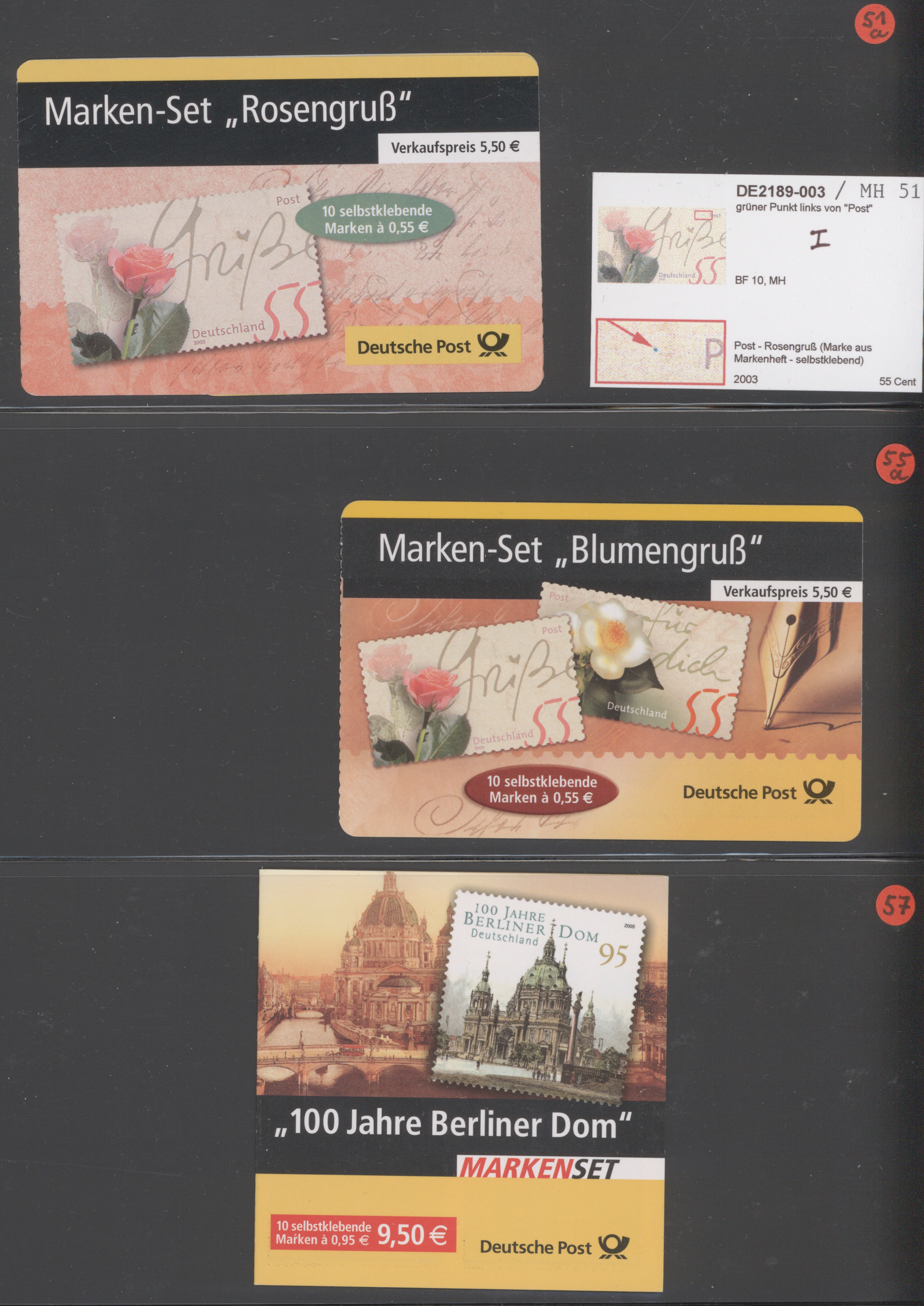 Lot 09776 - Bundesrepublik - Markenheftchen  -  Auktionshaus Christoph Gärtner GmbH & Co. KG 53rd AUCTION - Day 5, Collections Estates, Germany, Picture Postcards