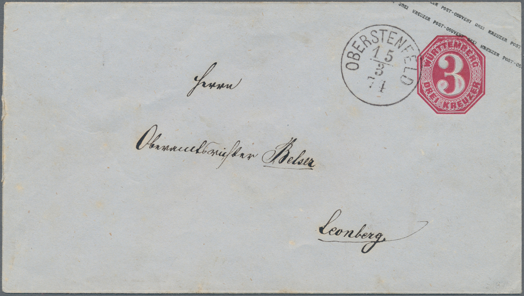 Lot 04735 - Württemberg - Einkreisstempel - Auktionshaus Christoph Gärtner GmbH & Co. KG 58th AUCTION - Day 2 Lot 04735 - Württemberg - Einkreisstempel - Auktionshaus Christoph Gärtner GmbH & Co. KG 58th AUCTION - Day 2
