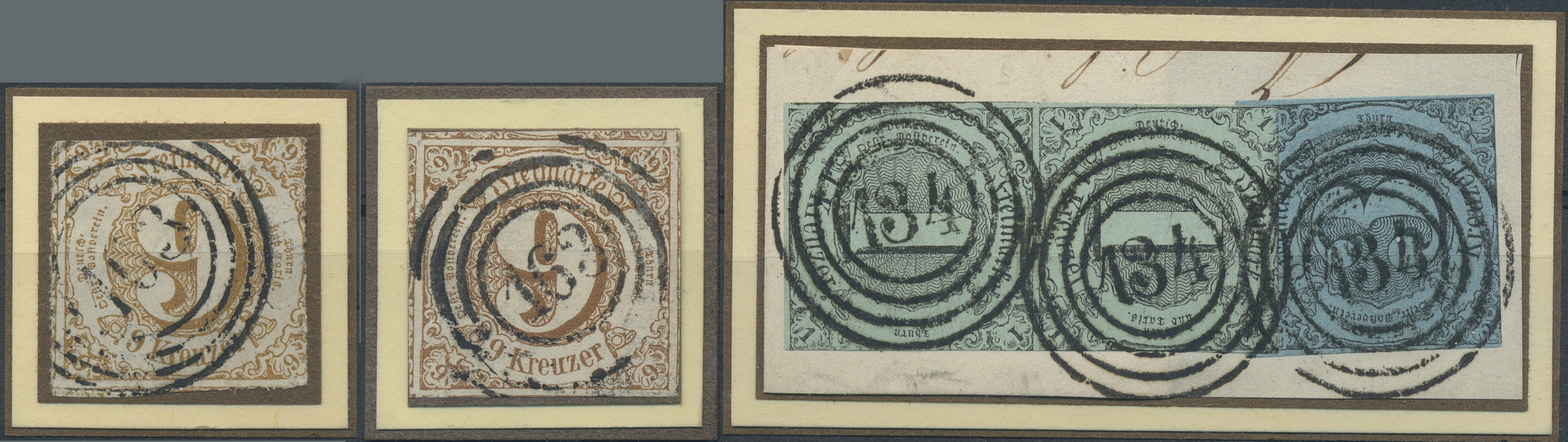 Lot 36302 - Thurn & Taxis - Marken und Briefe  -  Auktionshaus Christoph Gärtner GmbH & Co. KG Sale #44 Collections Germany