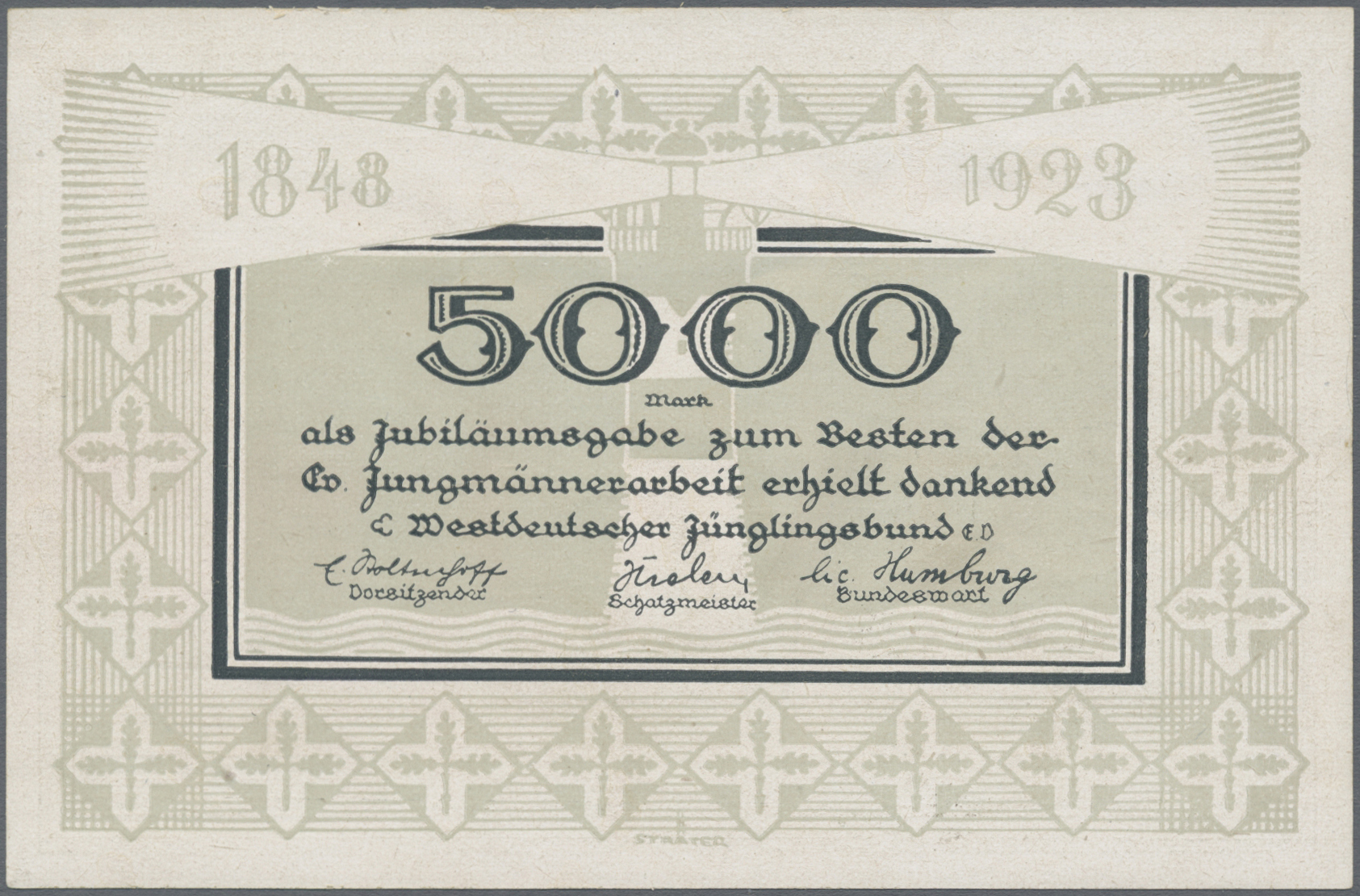 Lot 00744 - Deutschland - Notgeld - Rheinland | Banknoten  -  Auktionshaus Christoph Gärtner GmbH & Co. KG 56th AUCTION - Day 1