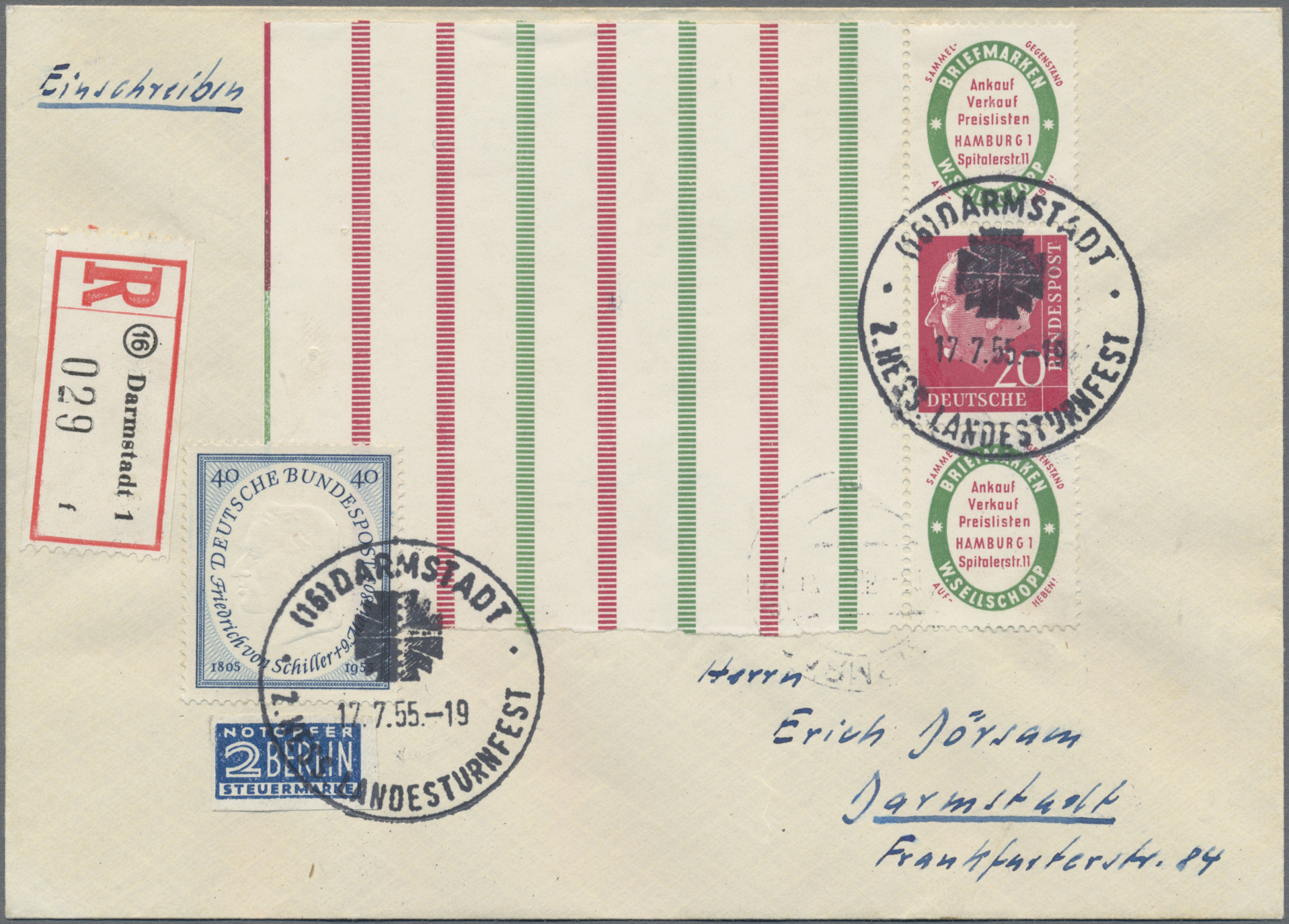Lot 06522 - Bundesrepublik - Zusammendrucke - Auktionshaus Christoph Gärtner GmbH & Co. KG 56th AUCTION - Day 3 Lot 06522 - Bundesrepublik - Zusammendrucke - Auktionshaus Christoph Gärtner GmbH & Co. KG 56th AUCTION - Day 3