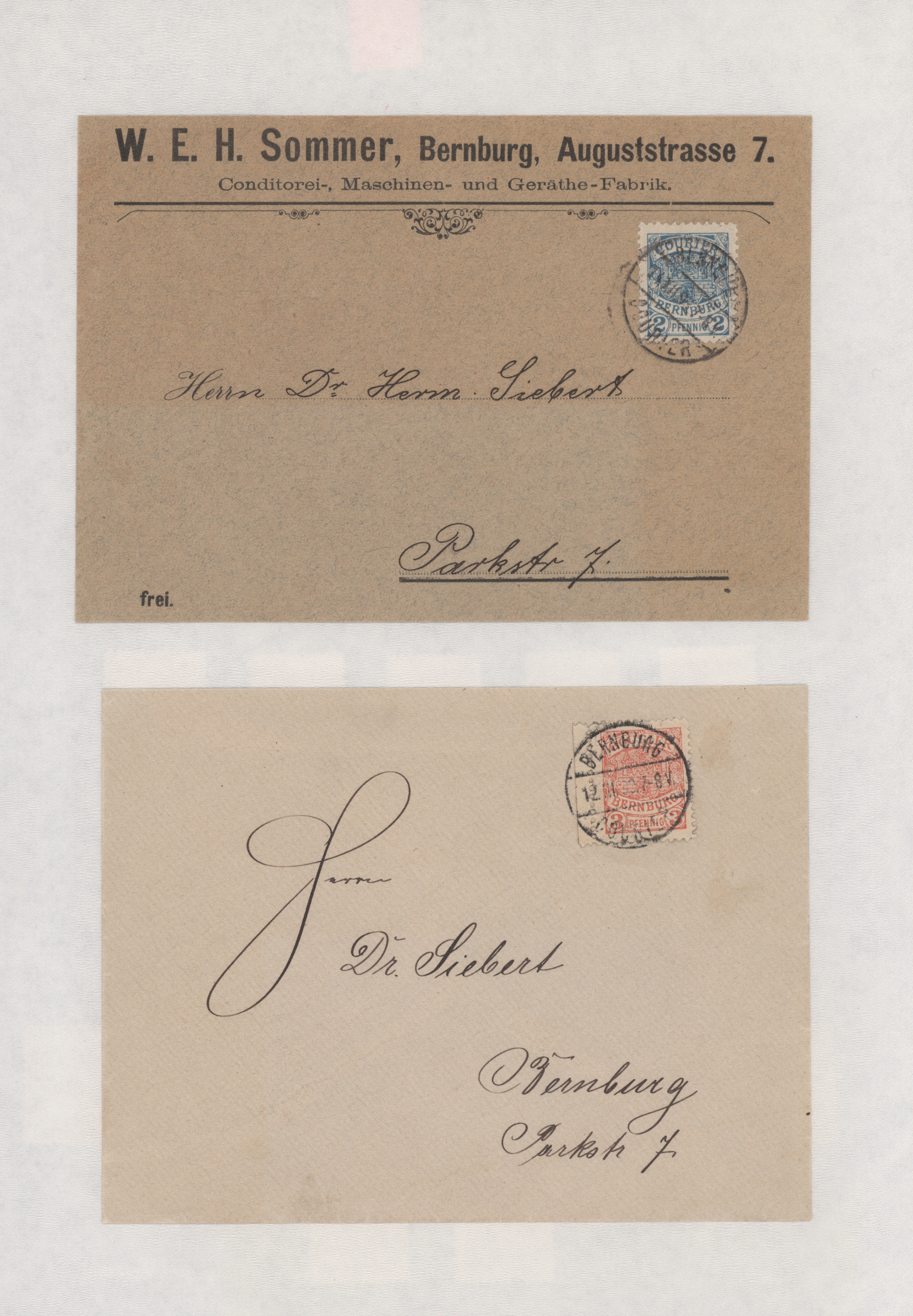 Lot 10795 - Deutsches Reich - Privatpost (Stadtpost) - Auktionshaus Christoph Gärtner GmbH & Co. KG 57th AUCTION - Day 5 Lot 10795 - Deutsches Reich - Privatpost (Stadtpost) - Auktionshaus Christoph Gärtner GmbH & Co. KG 57th AUCTION - Day 5