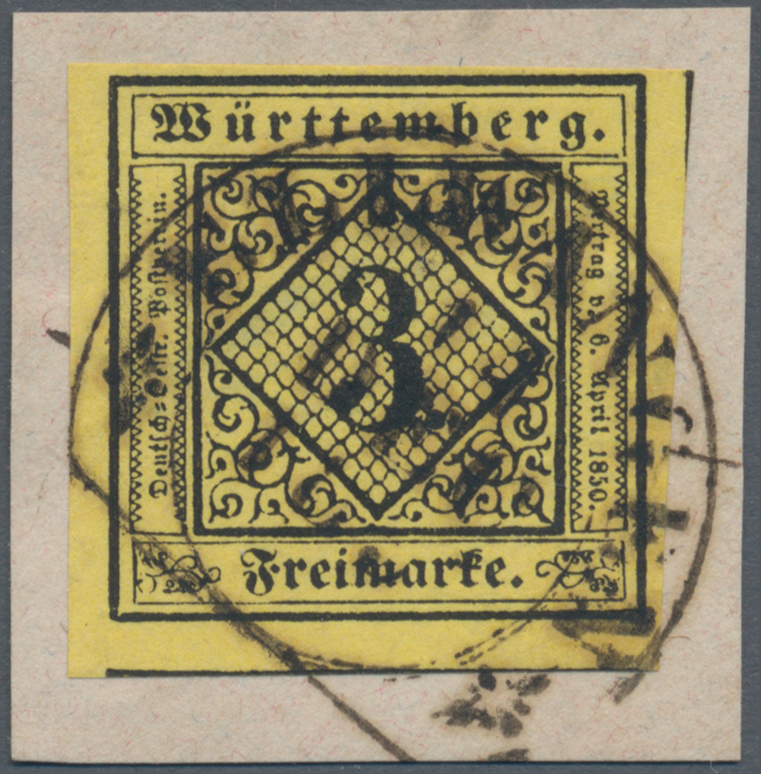 Lot 04710 - württemberg - stempel - Auktionshaus Christoph Gärtner GmbH & Co. KG 58th AUCTION - Day 2 Lot 04710 - württemberg - stempel - Auktionshaus Christoph Gärtner GmbH & Co. KG 58th AUCTION - Day 2