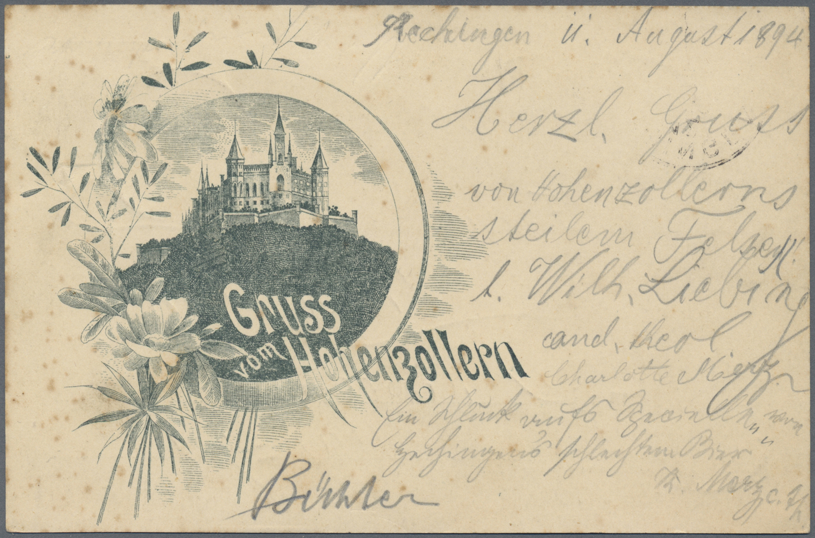 Stamp Auction Ansichtskarten BadenWürttemberg Sale 44 Germany