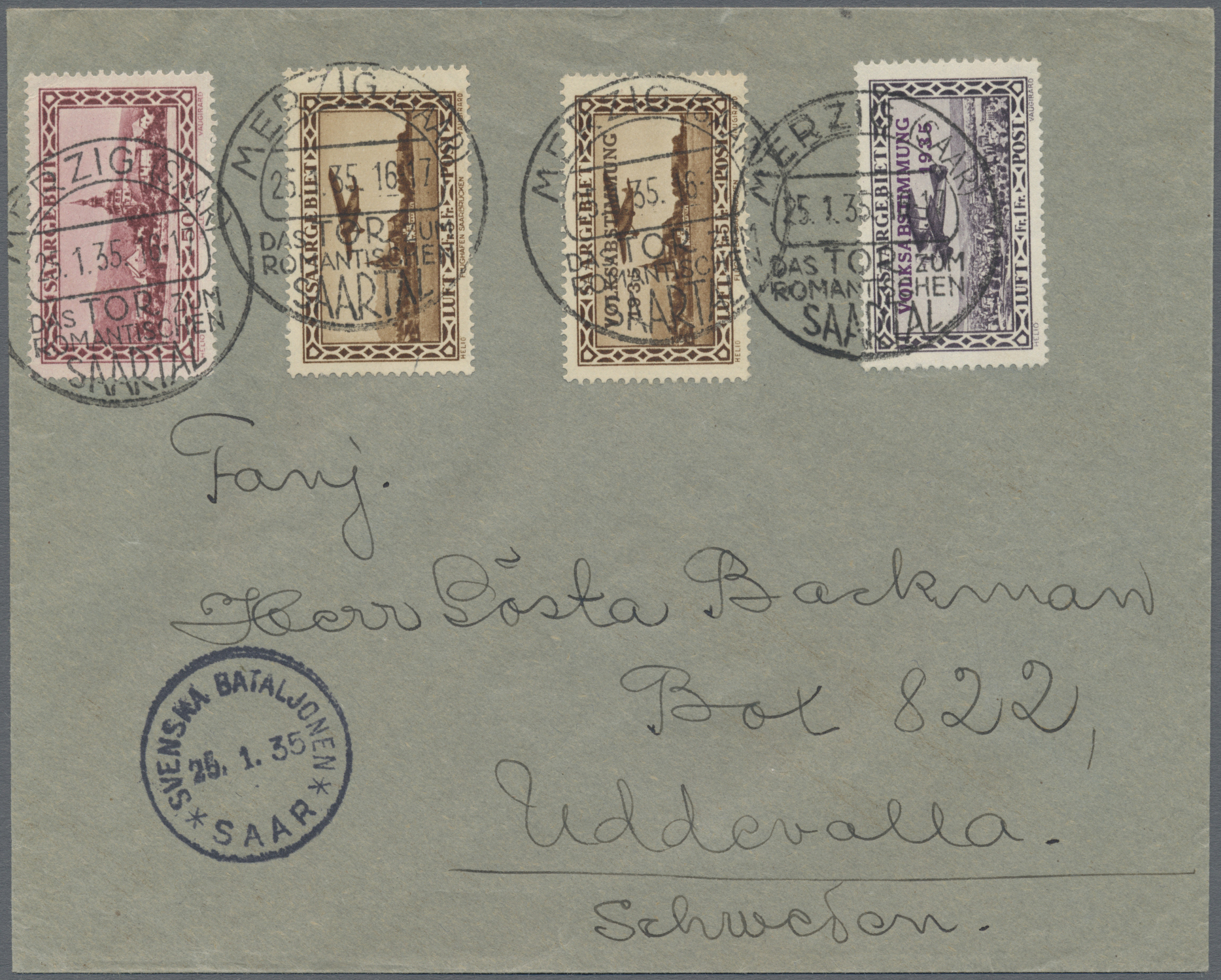 Lot 05891 - Deutsche Abstimmungsgebiete: Saargebiet  -  Auktionshaus Christoph Gärtner GmbH & Co. KG 57th AUCTION - Day 3