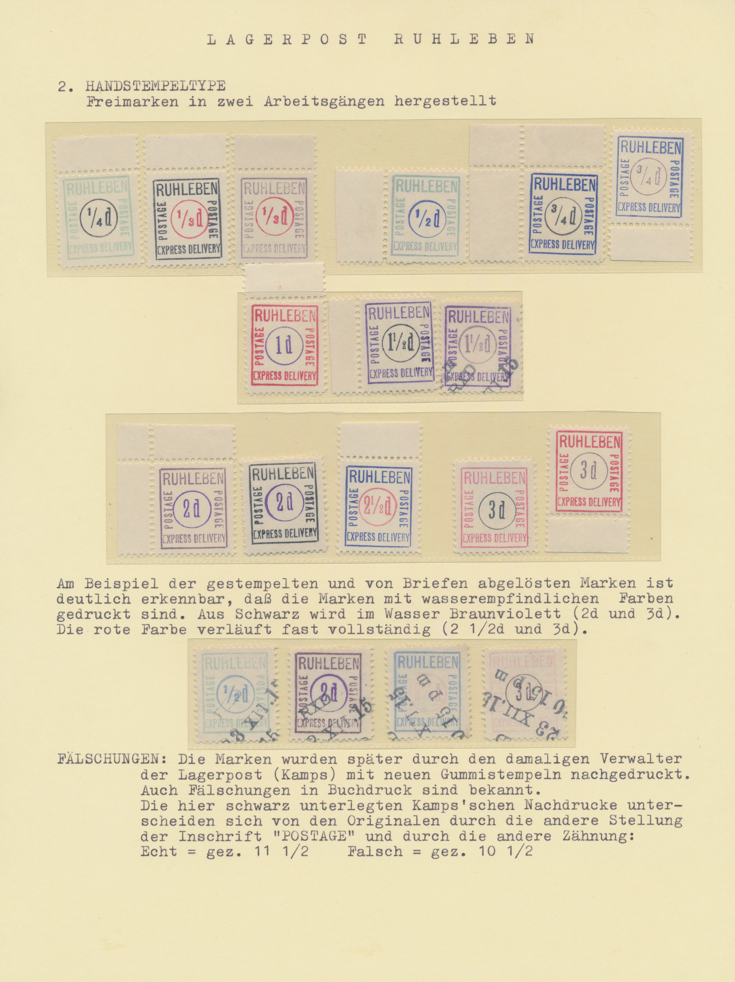 Lot 11159 - lagerpost: ruhleben  -  Auktionshaus Christoph Gärtner GmbH & Co. KG 57th AUCTION - Day 5
