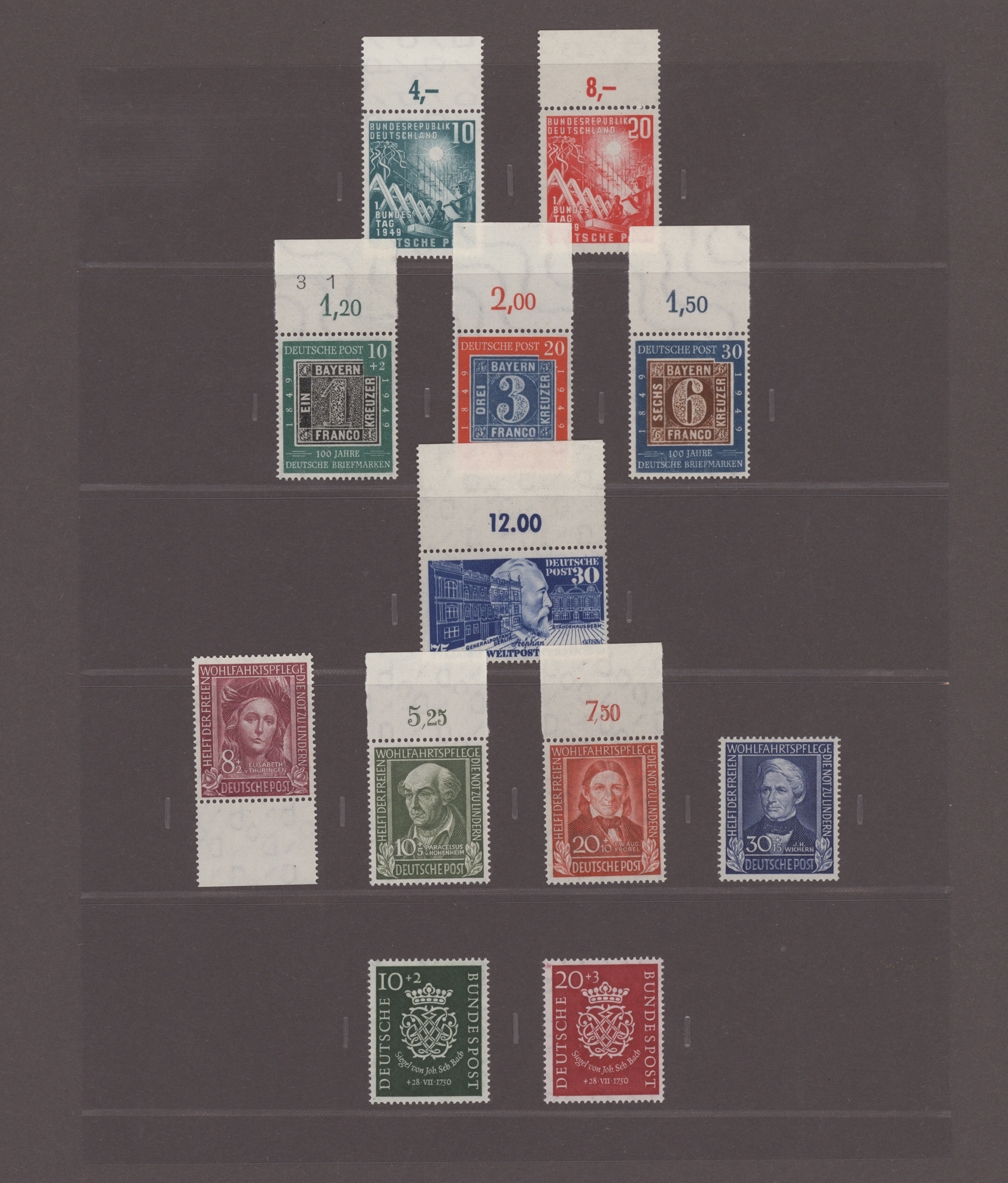 Lot 11878 - bundesrepublik deutschland - Auktionshaus Christoph Gärtner GmbH & Co. KG 57th AUCTION - Day 5 Lot 11878 - bundesrepublik deutschland - Auktionshaus Christoph Gärtner GmbH & Co. KG 57th AUCTION - Day 5