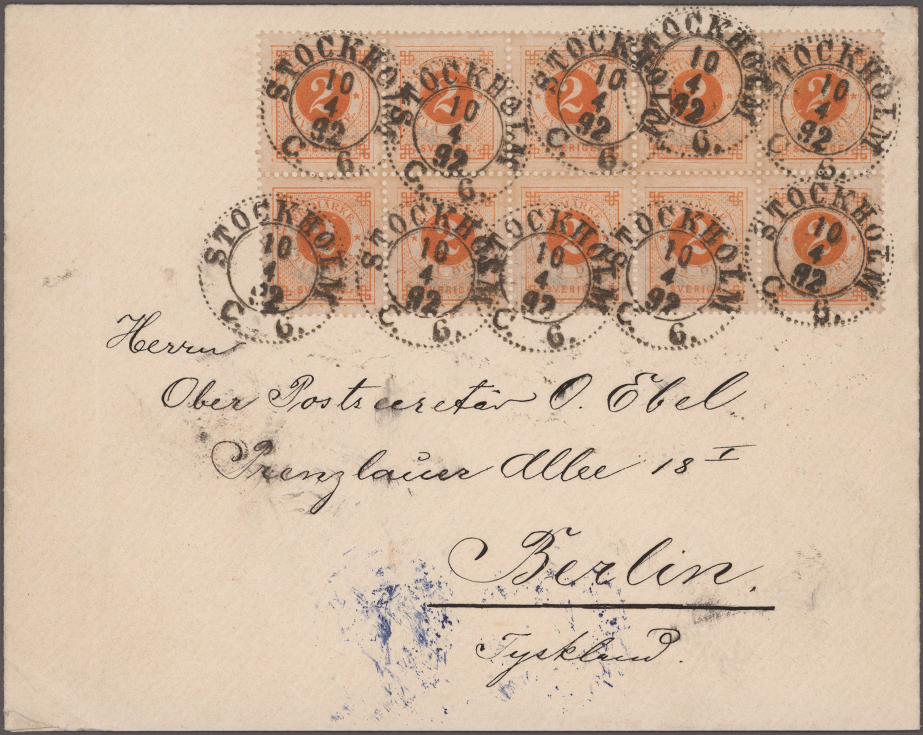 Lot 09098 - schweden  -  Auktionshaus Christoph Gärtner GmbH & Co. KG 57th AUCTION - Day 4