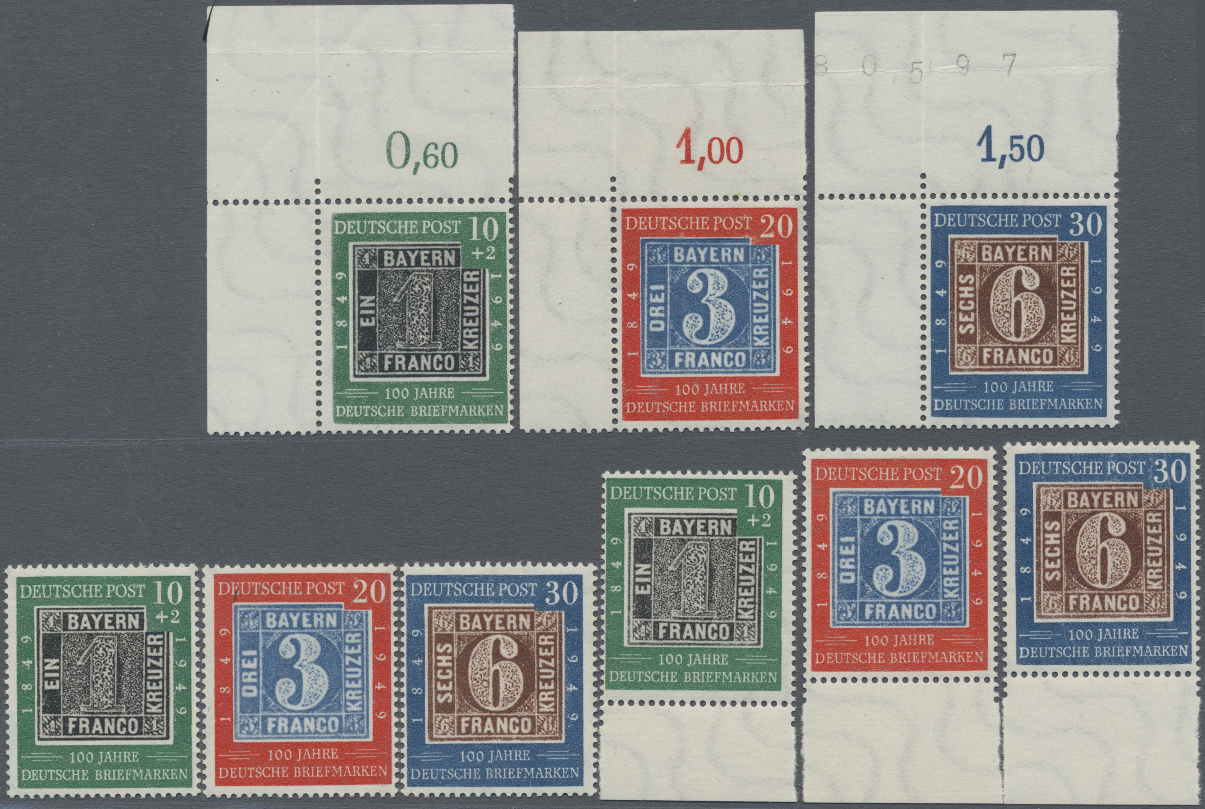 Lot 06746 - bundesrepublik deutschland - Auktionshaus Christoph Gärtner GmbH & Co. KG 57th AUCTION - Day 3 Lot 06746 - bundesrepublik deutschland - Auktionshaus Christoph Gärtner GmbH & Co. KG 57th AUCTION - Day 3