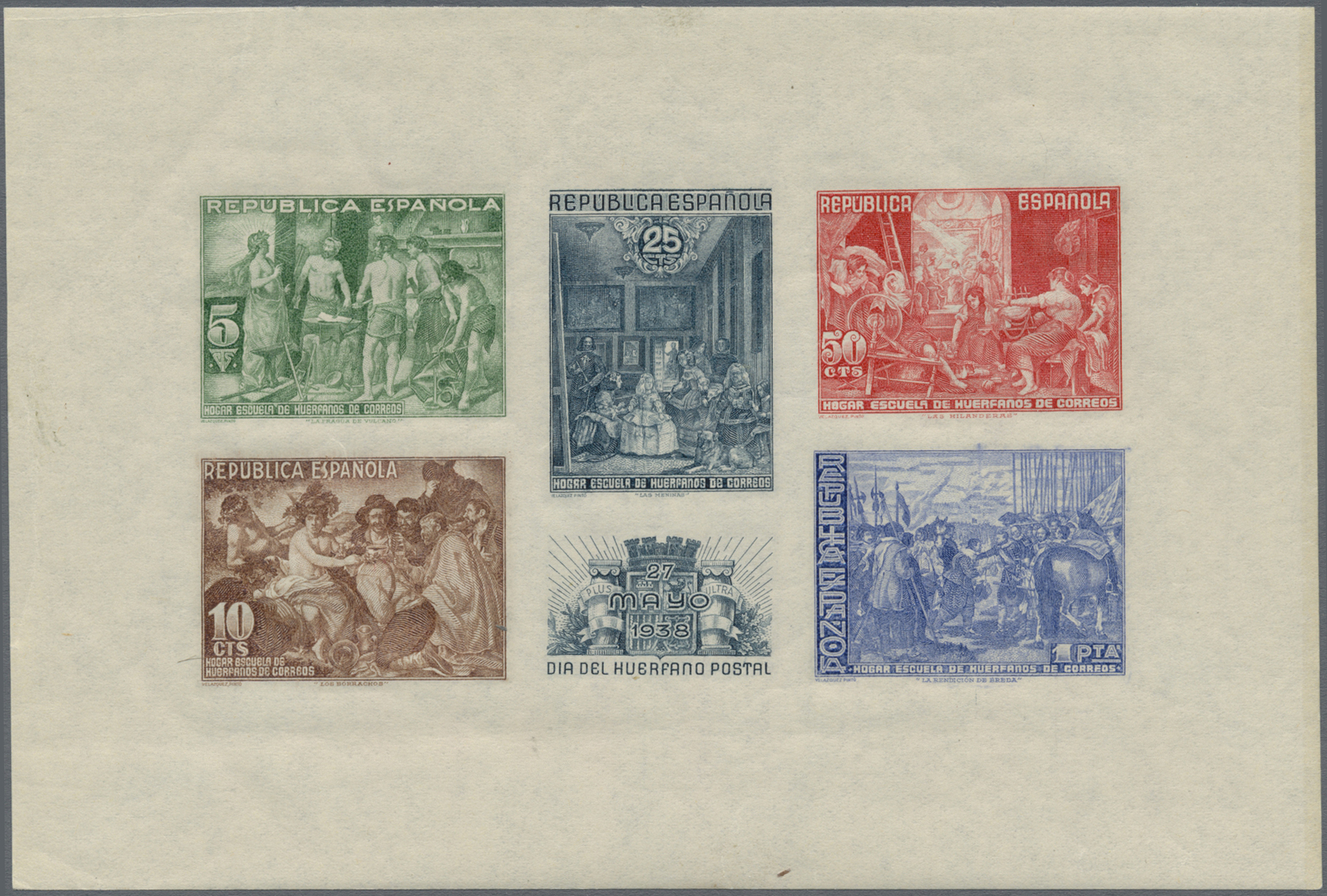 Lot 04180 - Spanien - Zwangszuschlagsmarken Huérfanos de Correos - Auktionshaus Christoph Gärtner GmbH & Co. KG 57th AUCTION - Day 2 Lot 04180 - Spanien - Zwangszuschlagsmarken Huérfanos de Correos - Auktionshaus Christoph Gärtner GmbH & Co. KG 57th AUCTION - Day 2