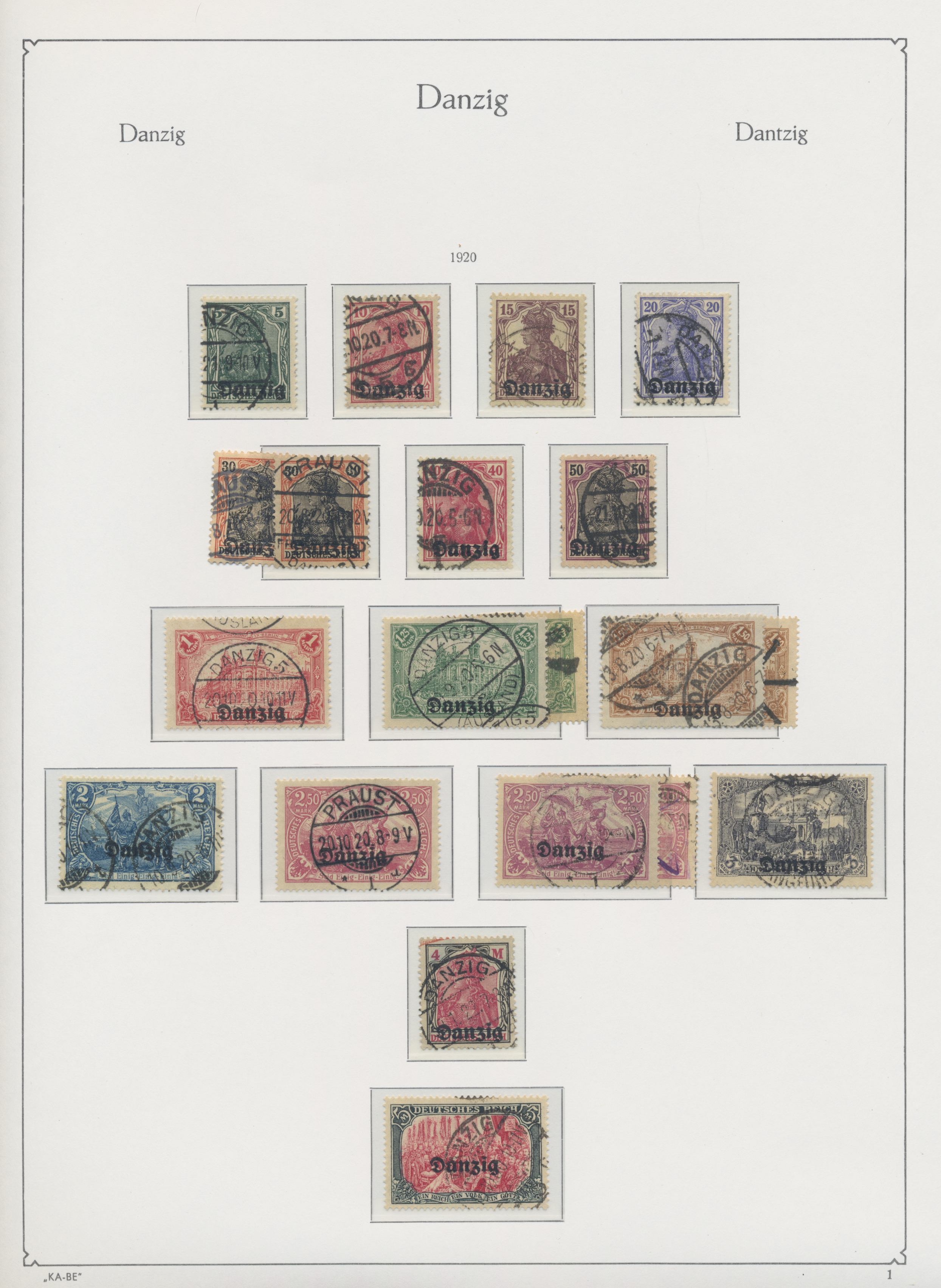 Lot 11063 - danzig - Auktionshaus Christoph Gärtner GmbH & Co. KG 57th AUCTION - Day 5 Lot 11063 - danzig - Auktionshaus Christoph Gärtner GmbH & Co. KG 57th AUCTION - Day 5