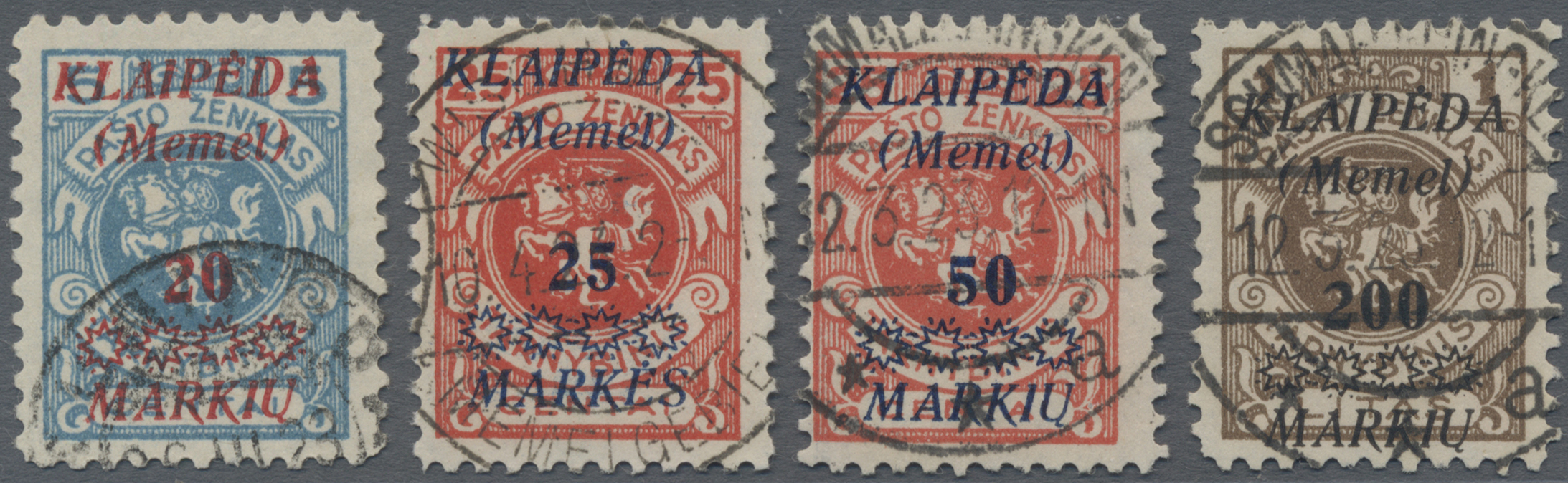 Lot 05984 - Memel - Auktionshaus Christoph Gärtner GmbH & Co. KG 55th AUCTION - Day 3 Lot 05984 - Memel - Auktionshaus Christoph Gärtner GmbH & Co. KG 55th AUCTION - Day 3