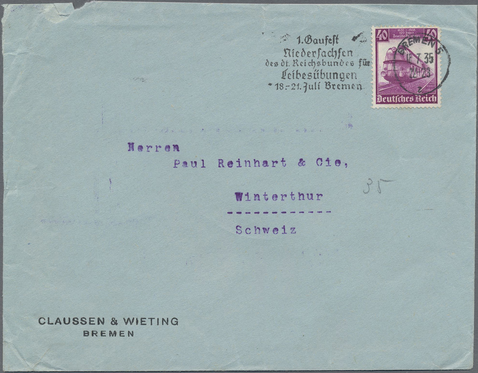 Lot 10582 - Deutsches Reich - Auktionshaus Christoph Gärtner GmbH & Co. KG 57th AUCTION - Day 5 Lot 10582 - Deutsches Reich - Auktionshaus Christoph Gärtner GmbH & Co. KG 57th AUCTION - Day 5