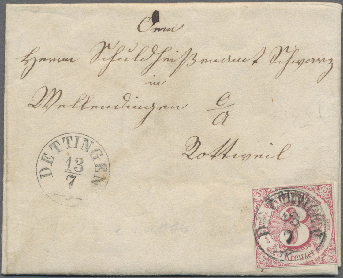 Lot 04801 - Thurn & Taxis - Ortsstempel  -  Auktionshaus Christoph Gärtner GmbH & Co. KG 57th AUCTION - Day 3
