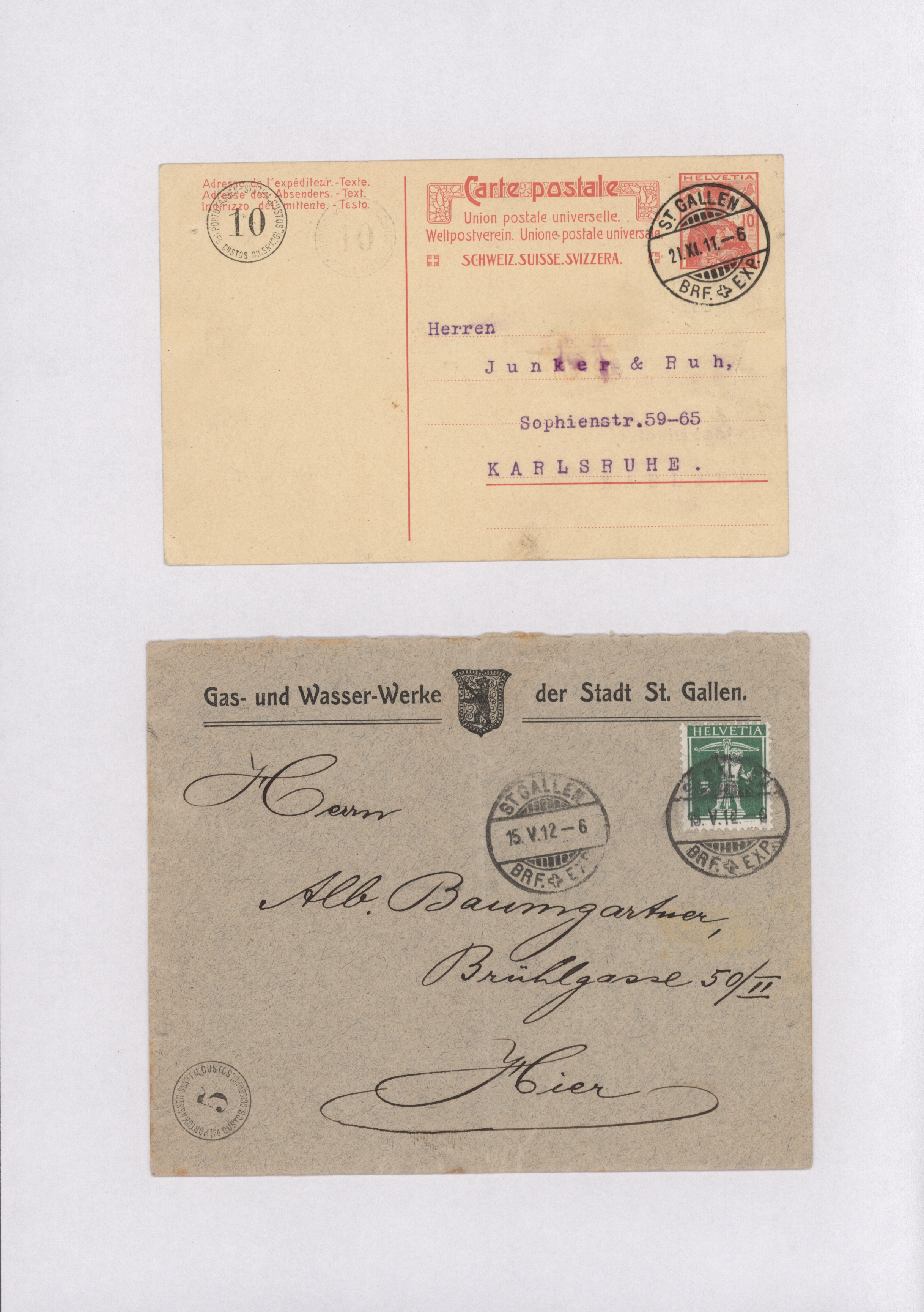 Lot 10918 - deutsches reich - stempel - Auktionshaus Christoph Gärtner GmbH & Co. KG 57th AUCTION - Day 5 Lot 10918 - deutsches reich - stempel - Auktionshaus Christoph Gärtner GmbH & Co. KG 57th AUCTION - Day 5