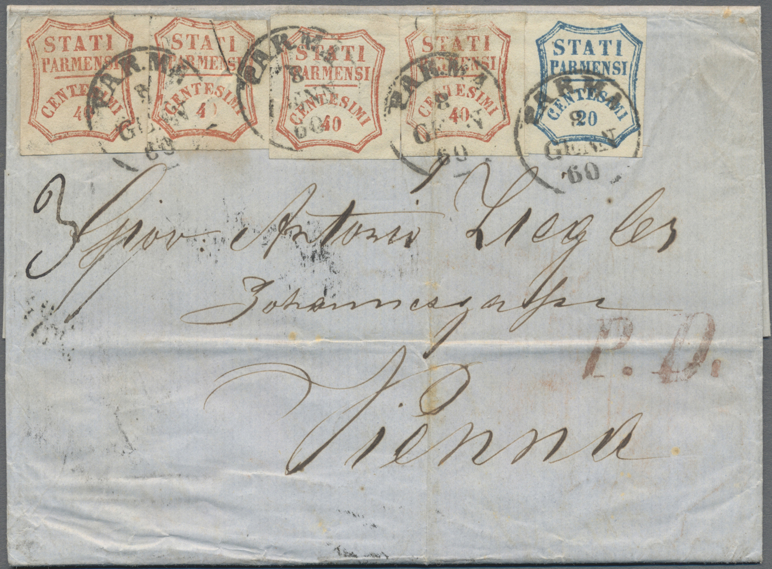 Lot 03460 - Italien - Altitalienische Staaten: Parma  -  Auktionshaus Christoph Gärtner GmbH & Co. KG 57th AUCTION - Day 2