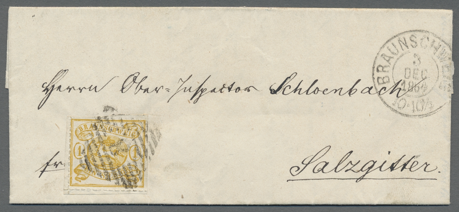 Lot 340 - Braunschweig - Marken und Briefe - Auction #211 Lot 340 - Braunschweig - Marken und Briefe - Auction #211