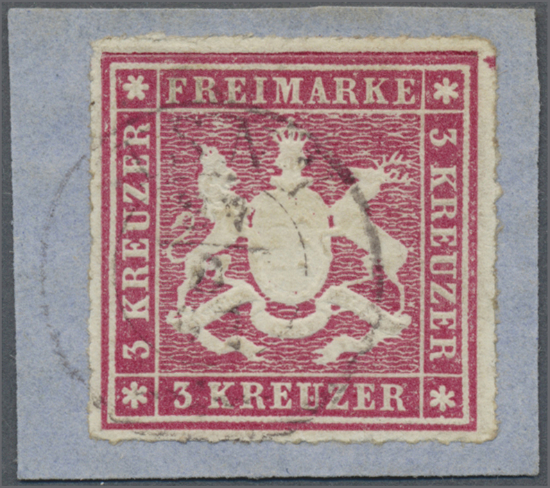 Lot 622 - Württemberg - Marken und Briefe - Auction #211 Lot 622 - Württemberg - Marken und Briefe - Auction #211