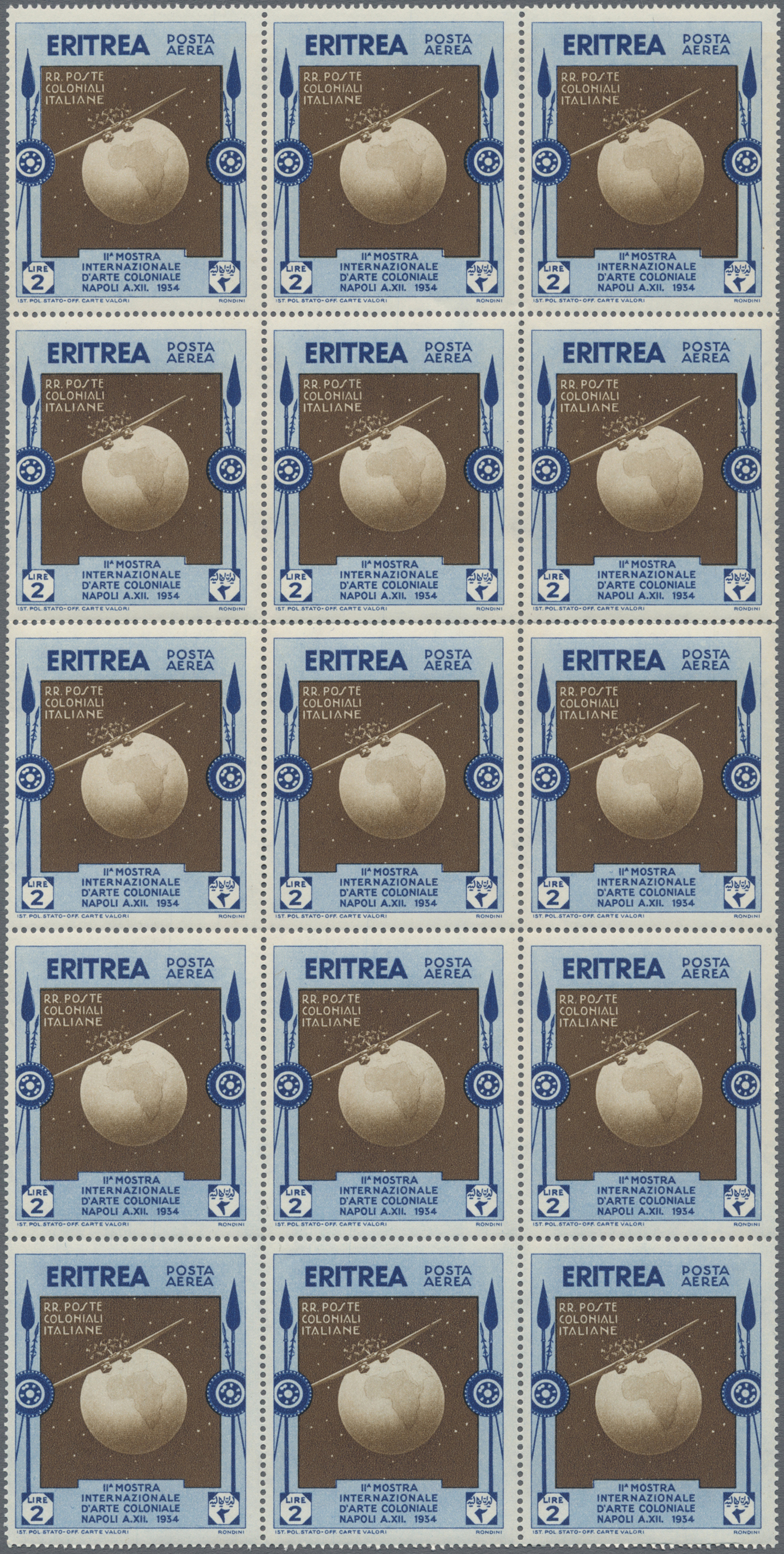 Lot 07375 - italienisch-eritrea - Auktionshaus Christoph Gärtner GmbH & Co. KG 56th AUCTION - Day 4 Lot 07375 - italienisch-eritrea - Auktionshaus Christoph Gärtner GmbH & Co. KG 56th AUCTION - Day 4