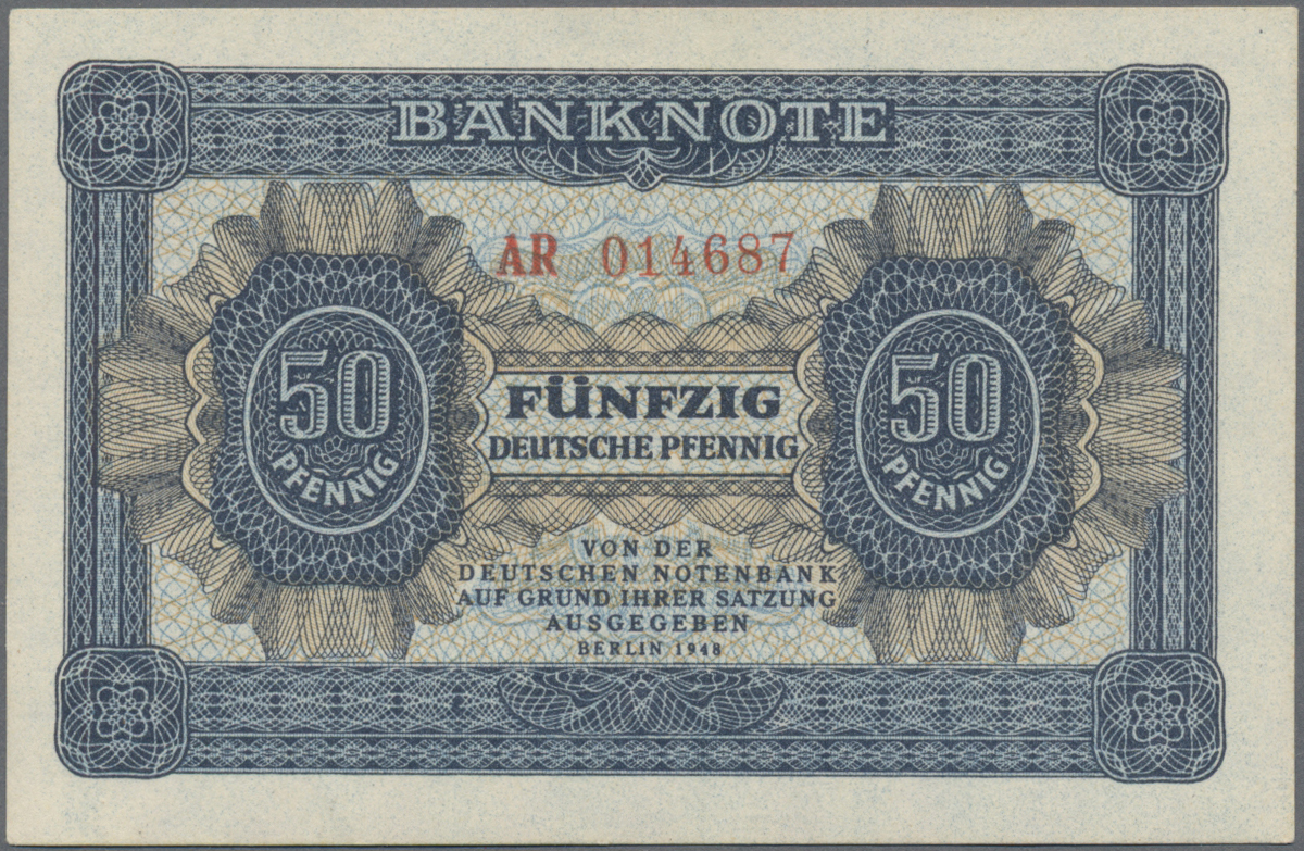 Lot 00664 - Deutschland - DDR | Banknoten - Auktionshaus Christoph Gärtner GmbH & Co. KG 55th AUCTION - Day 1 Lot 00664 - Deutschland - DDR | Banknoten - Auktionshaus Christoph Gärtner GmbH & Co. KG 55th AUCTION - Day 1