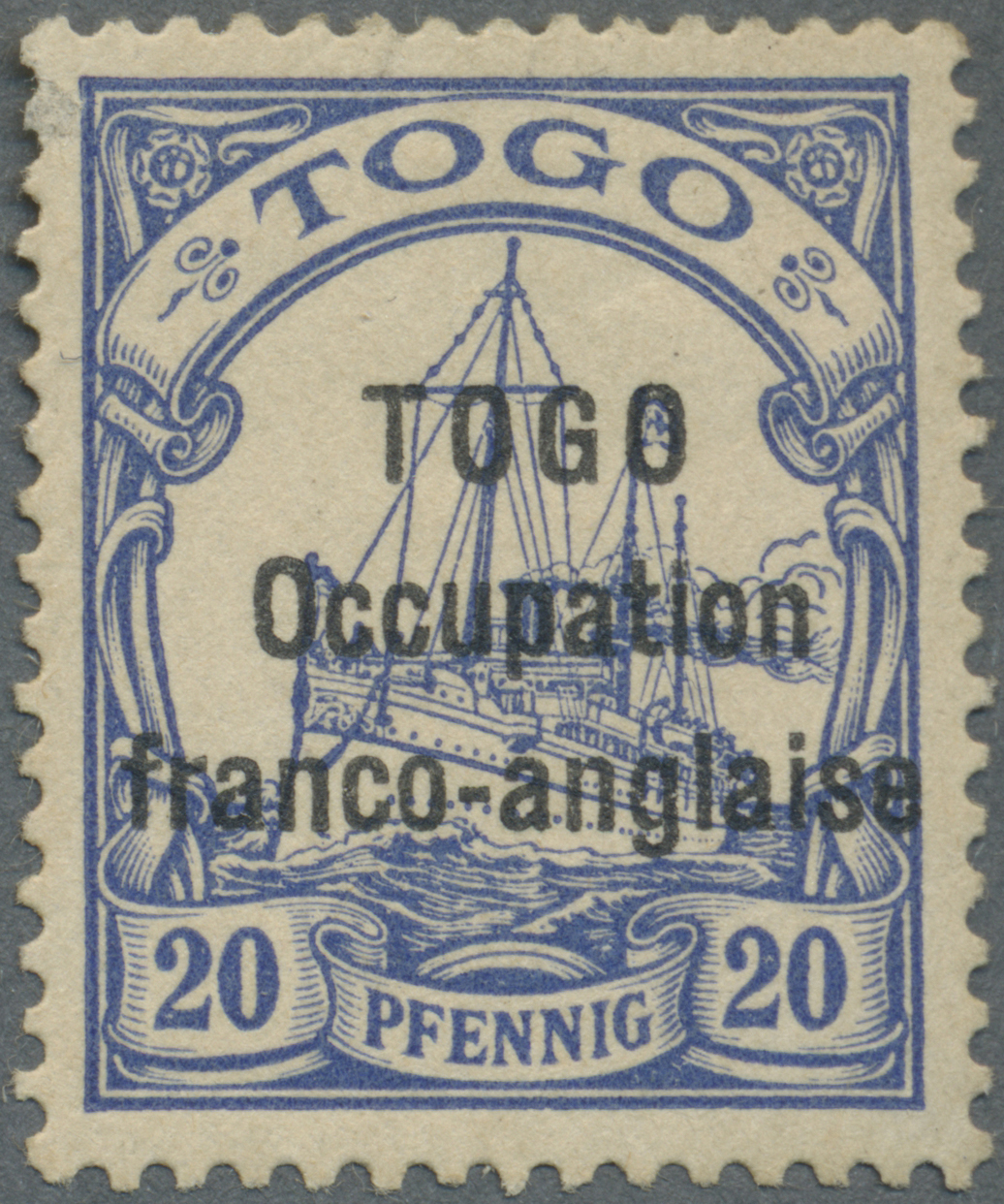Lot 1395 - Deutsche Kolonien - Togo - Französische Besetzung - Auction #211 Lot 1395 - Deutsche Kolonien - Togo - Französische Besetzung - Auction #211