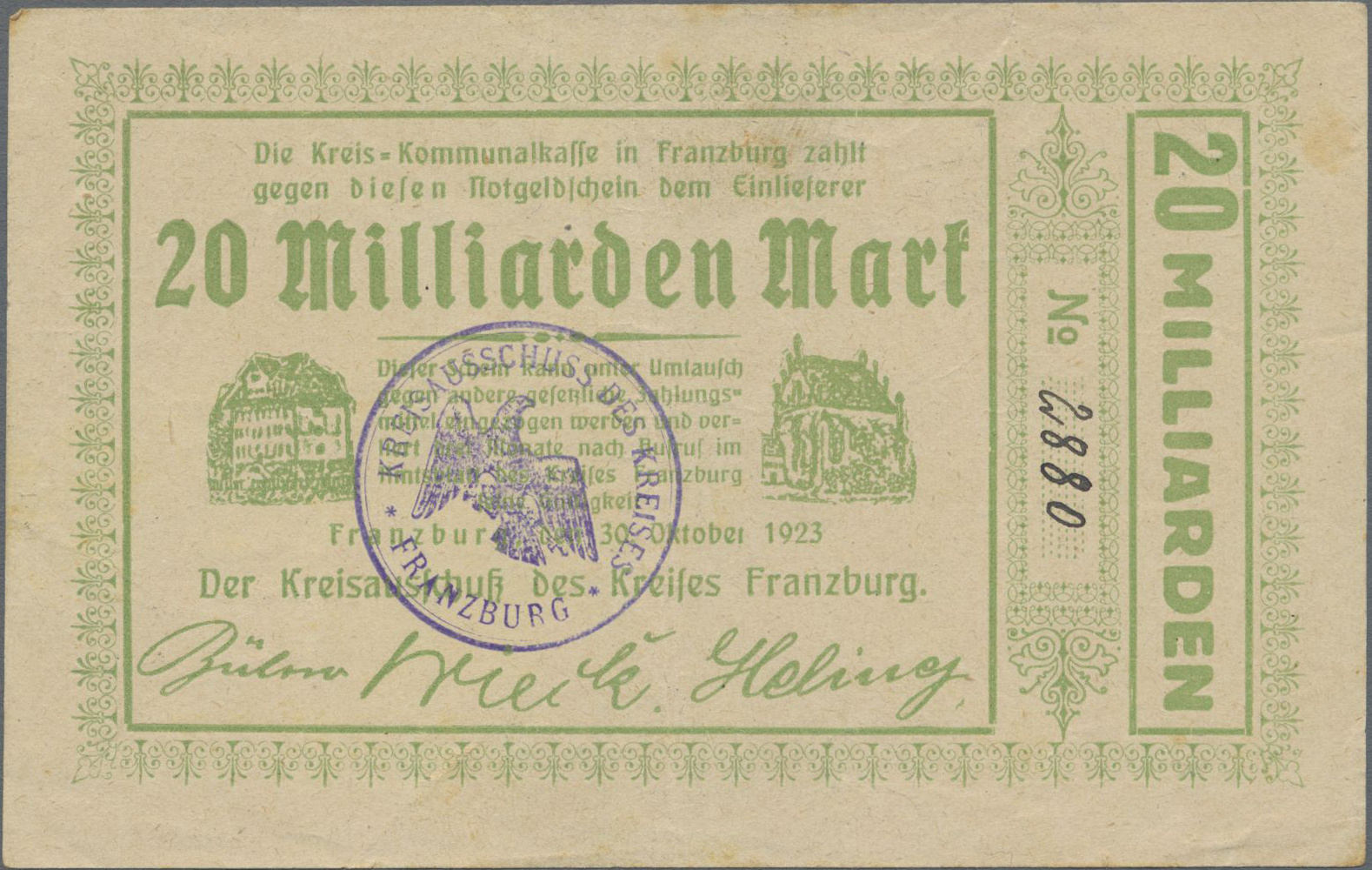 Lot 14687 - Deutschland - Notgeld - Mecklenburg-Vorpommern | Banknoten - Auktionshaus Christoph Gärtner GmbH & Co. KG 53rd AUCTION - Day 6 Coins & Banknotes Lot 14687 - Deutschland - Notgeld - Mecklenburg-Vorpommern | Banknoten - Auktionshaus Christoph Gärtner GmbH & Co. KG 53rd AUCTION - Day 6 Coins & Banknotes
