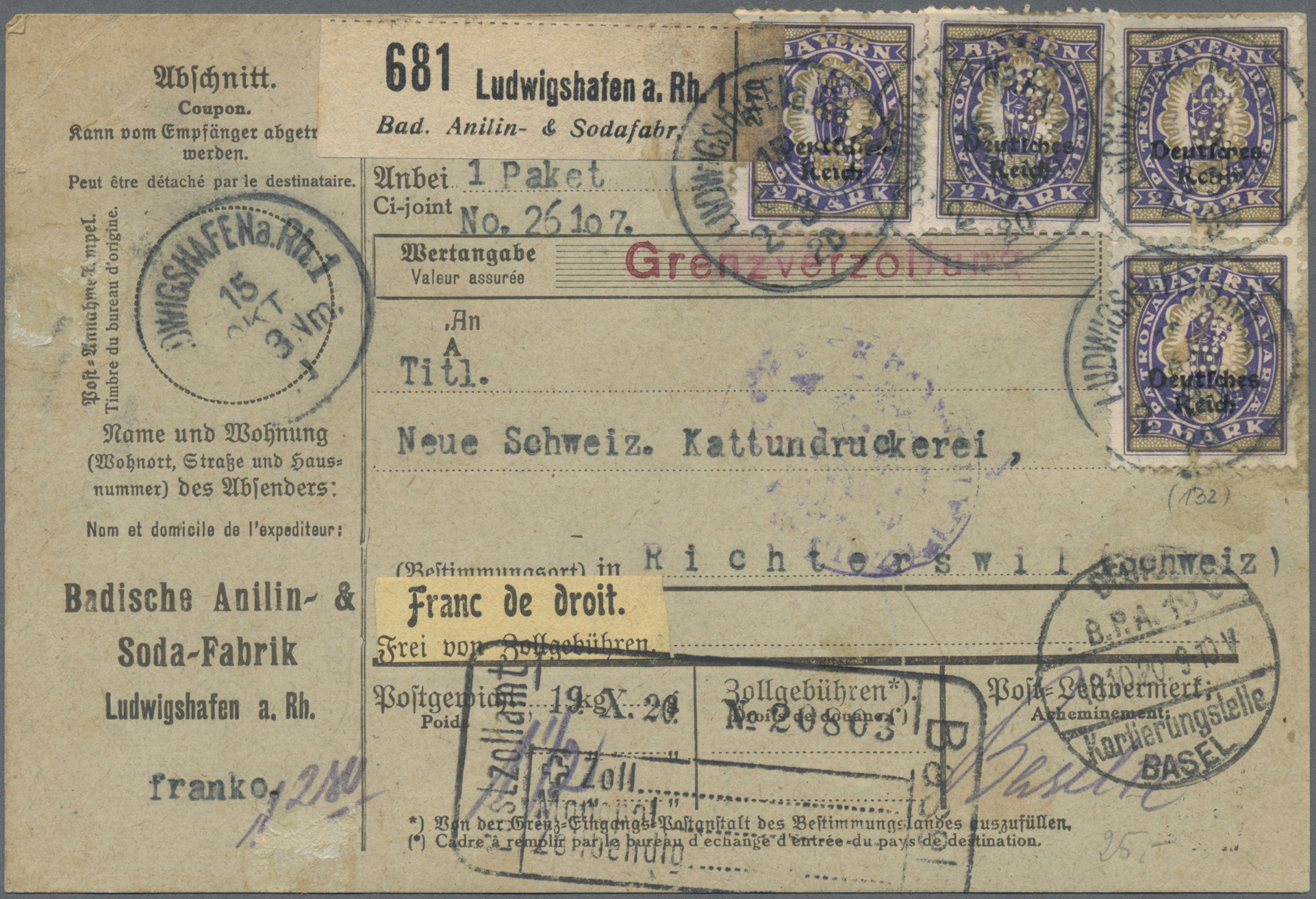 Lot 08136 - altdeutschland und deutsches reich  -  Auktionshaus Christoph Gärtner GmbH & Co. KG 53rd AUCTION - Day 5, Collections Estates, Germany, Picture Postcards